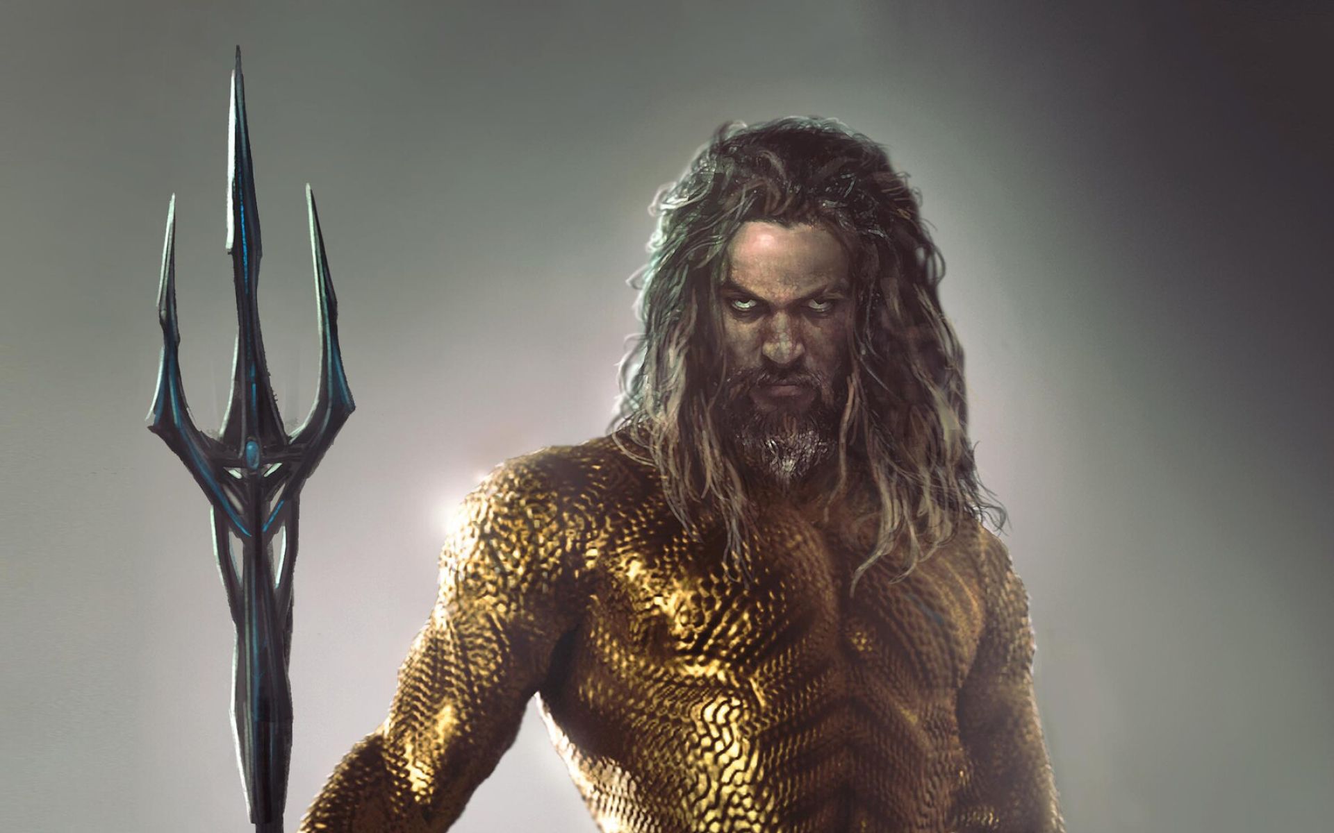 Aquaman Jason Momoa Poster Artwork Wallpapers