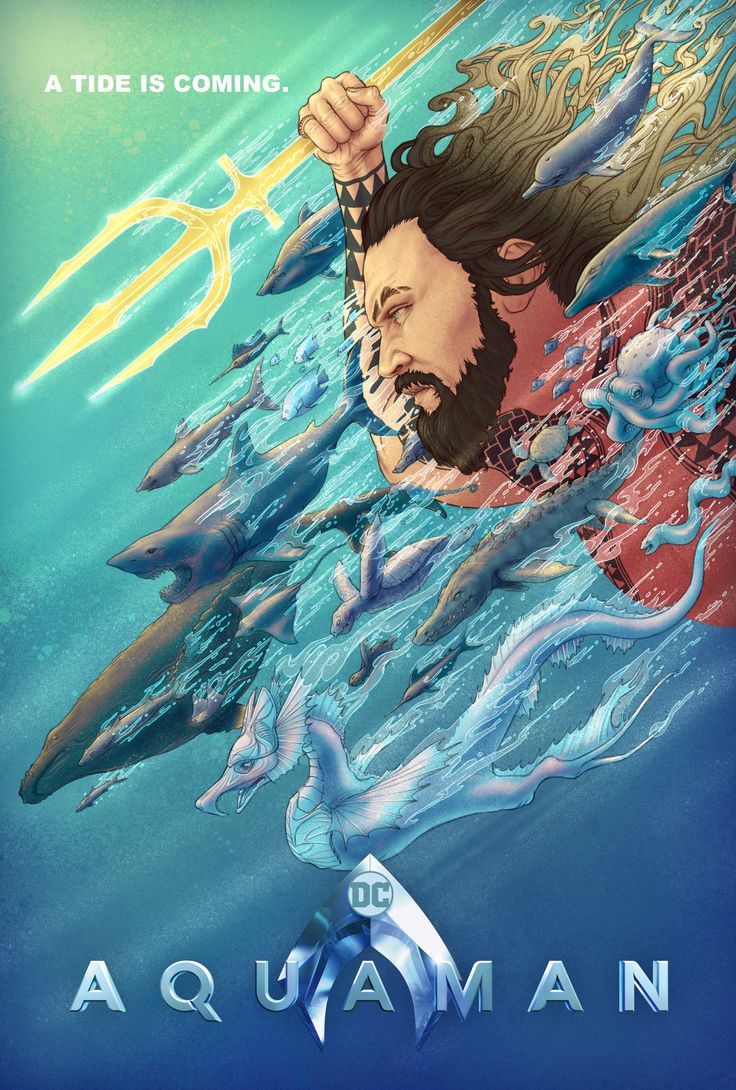 Aquaman Movie Brand New Poster Wallpapers