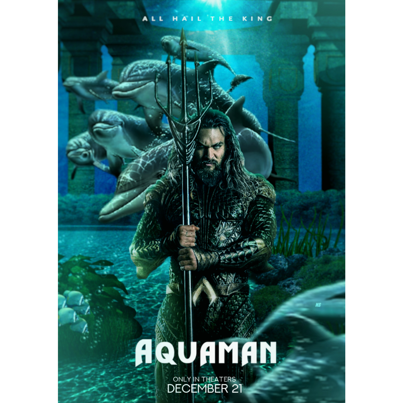 Aquaman Movie Brand New Poster Wallpapers