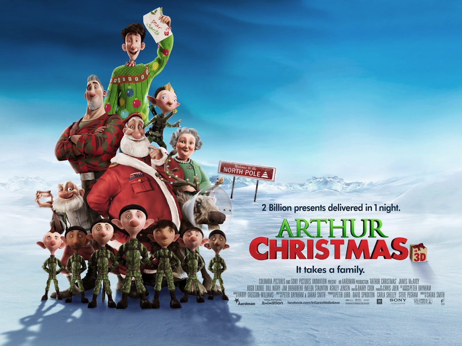 Arthur Christmas Wallpapers