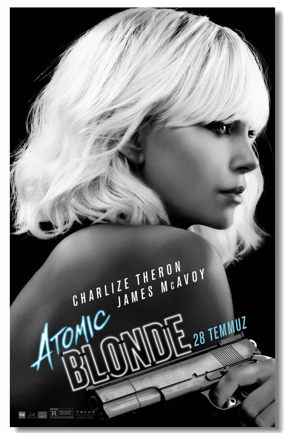 Atomic Blonde Charlize Theron Art Wallpapers