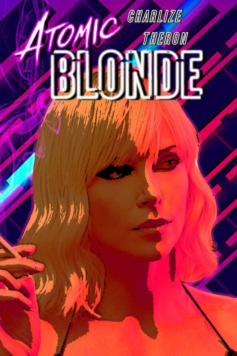 Atomic Blonde Charlize Theron Art Wallpapers