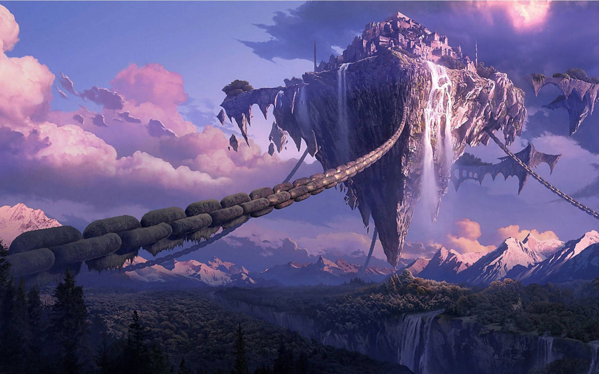 Avatar Floating  Mountains Wallpapers