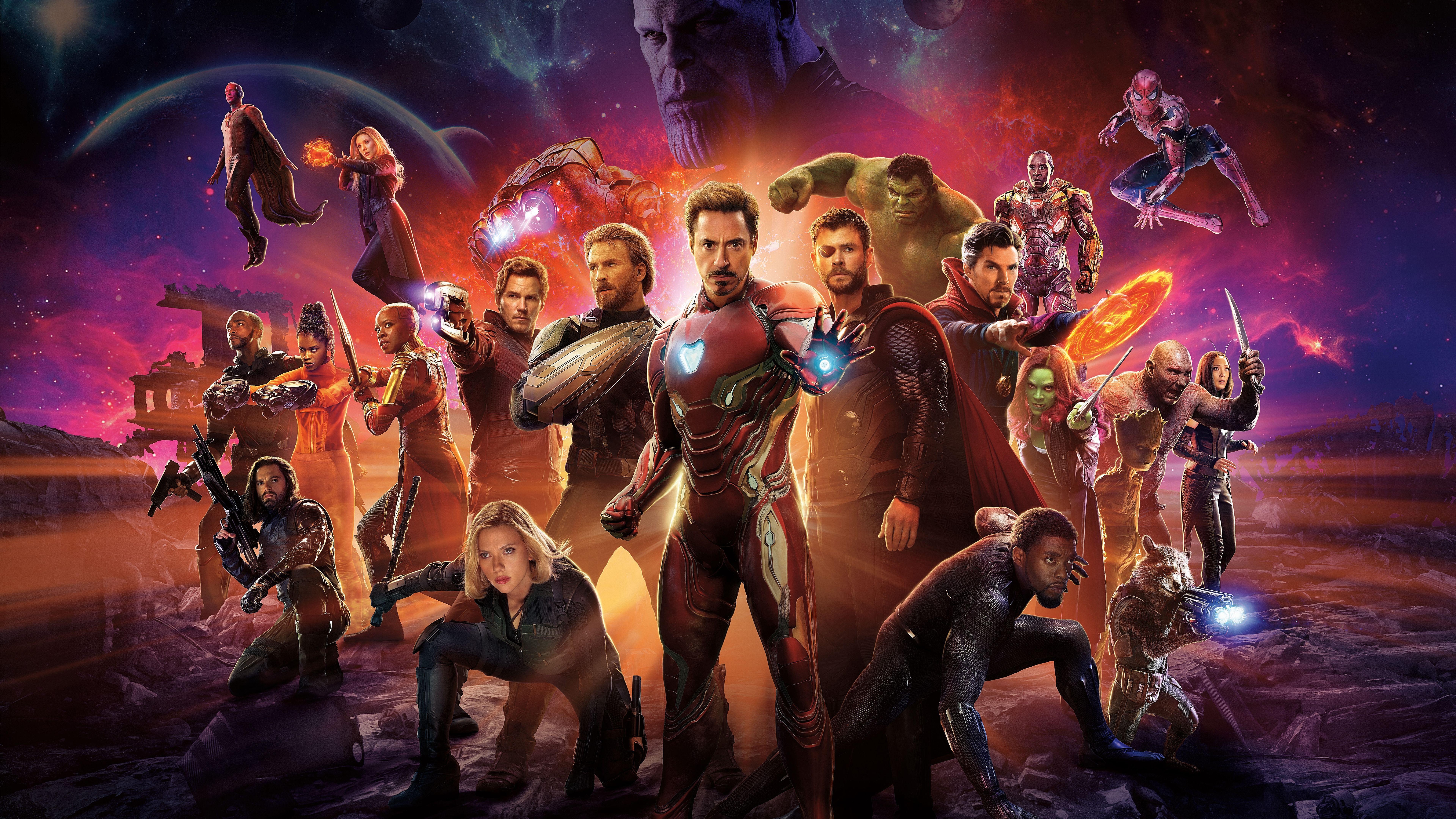 Avengers 4 Poster Keyart Wallpapers