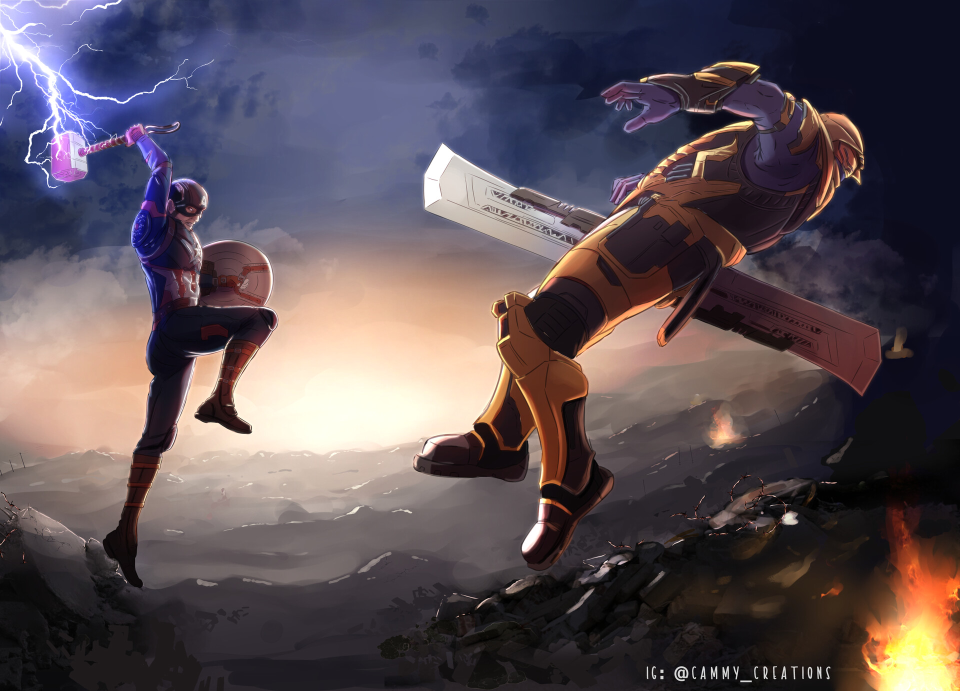 Avengers Endgame Fanart Image Wallpapers