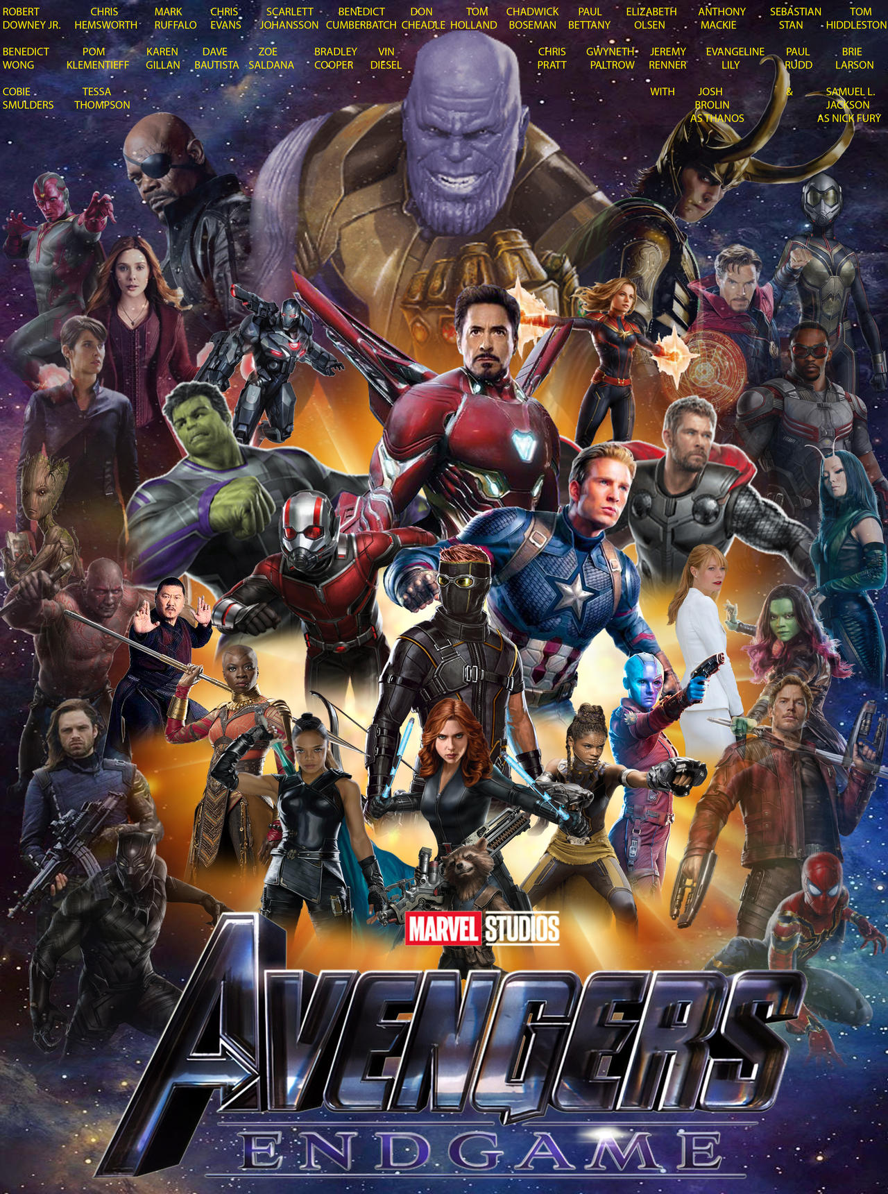 Avengers Endgame New Poster Wallpapers