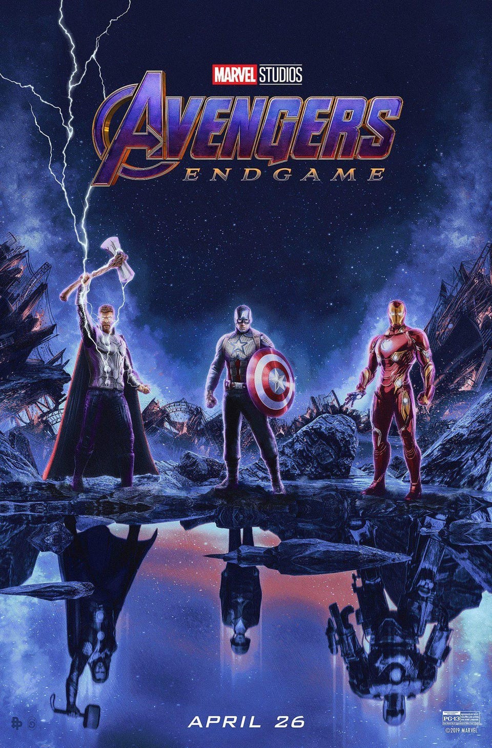 Avengers Endgame Official Poster Wallpapers