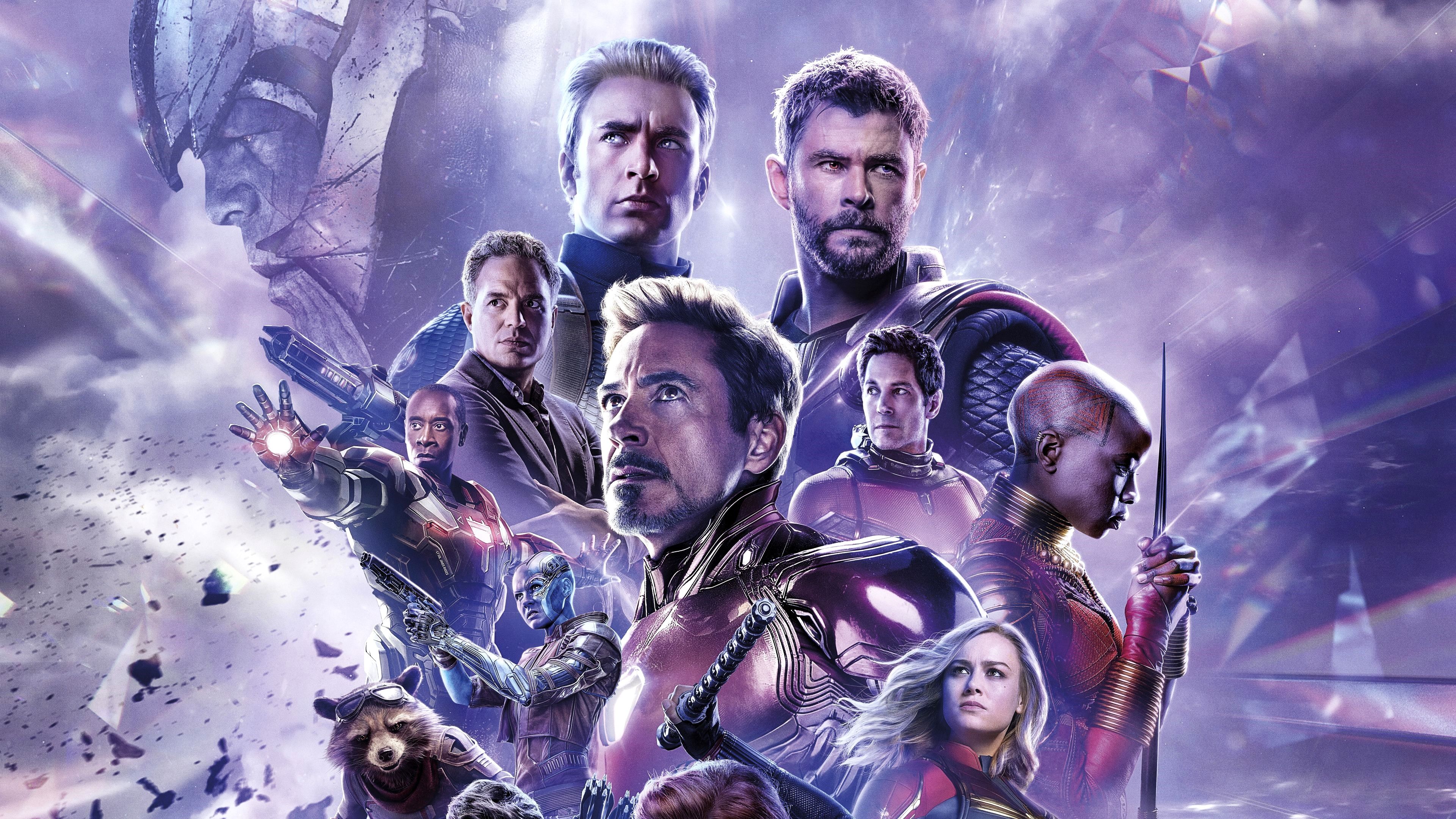 Avengers Endgame Official Poster 4K Wallpapers