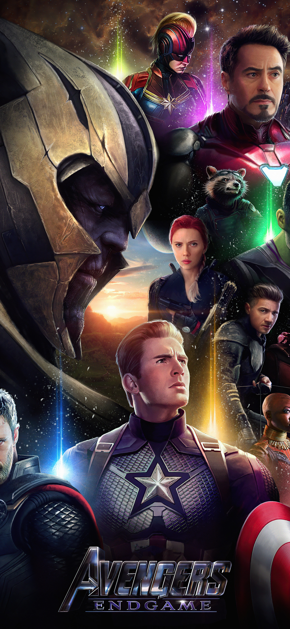 Avengers Endgame Official Poster 4K Wallpapers