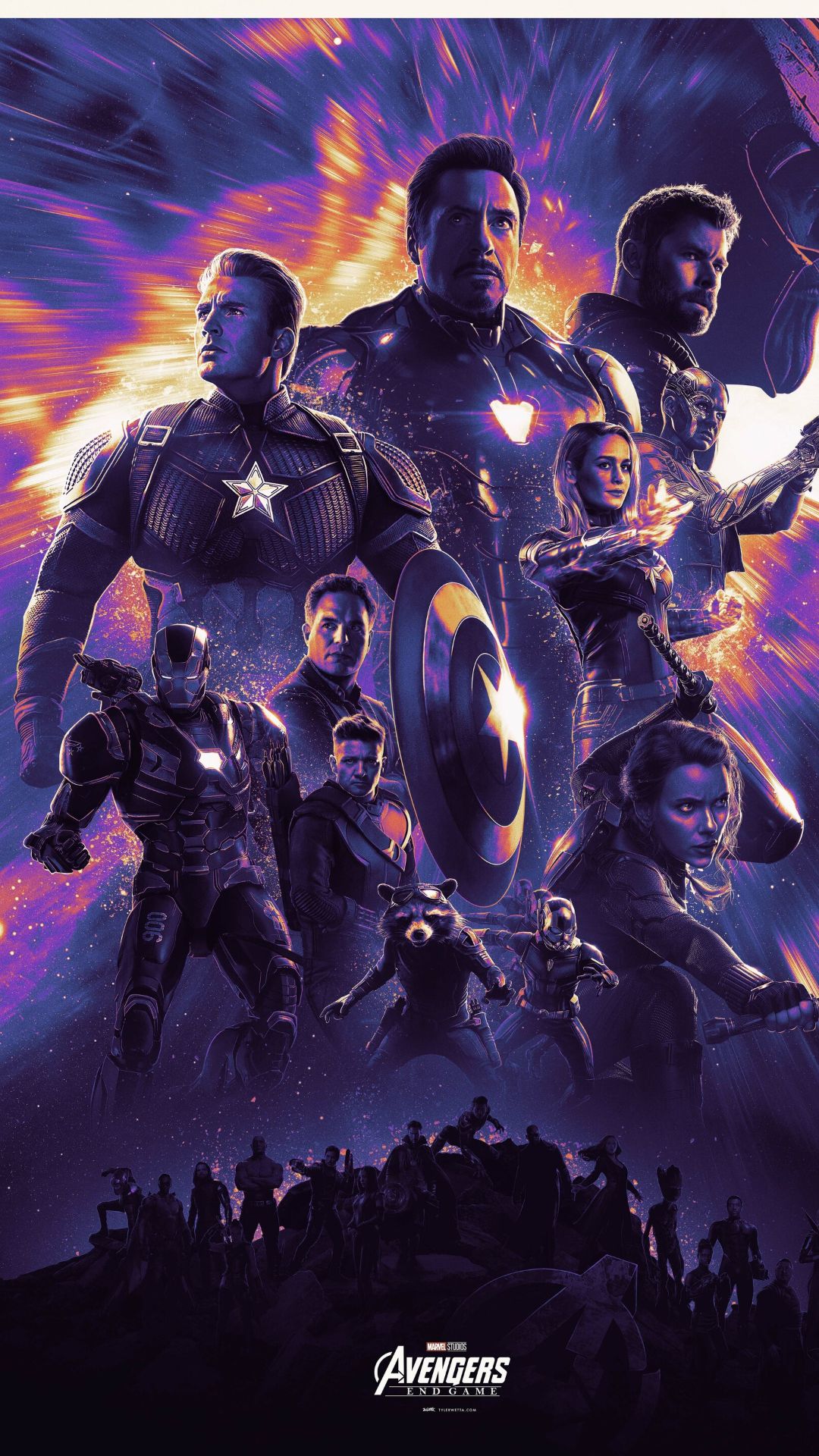 Avengers Endgame Official Poster 4K Wallpapers