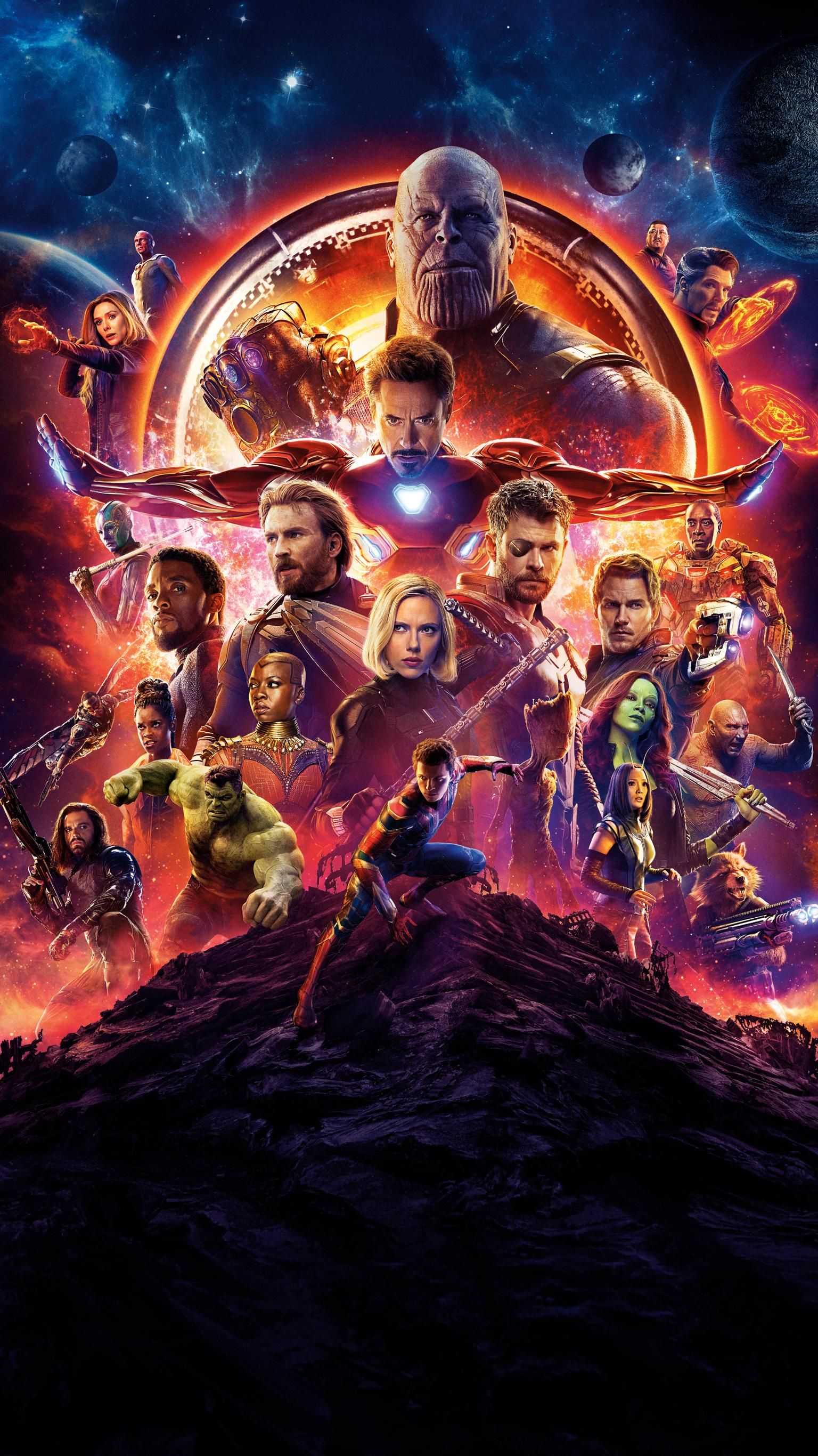 Avengers Infinity War 2018 All Characters Fan Poster Wallpapers