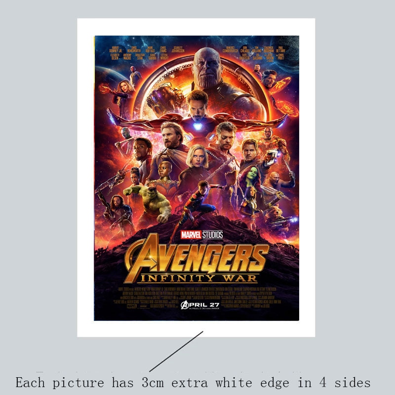 Avengers Infinity War All Superhero And Villain Poster Artwork Wallpapers