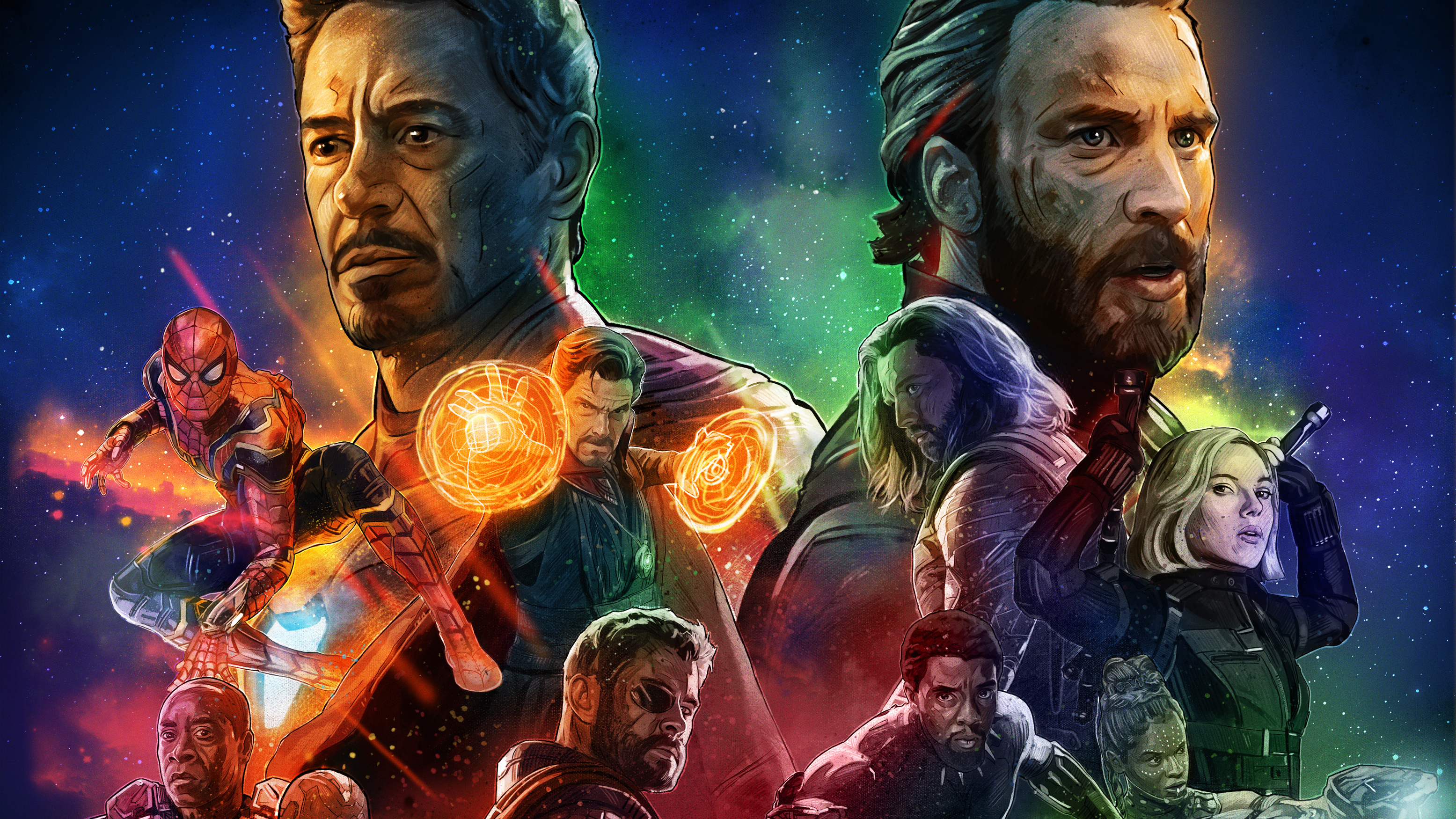 Avengers Infinity War Artwork Wallpapers