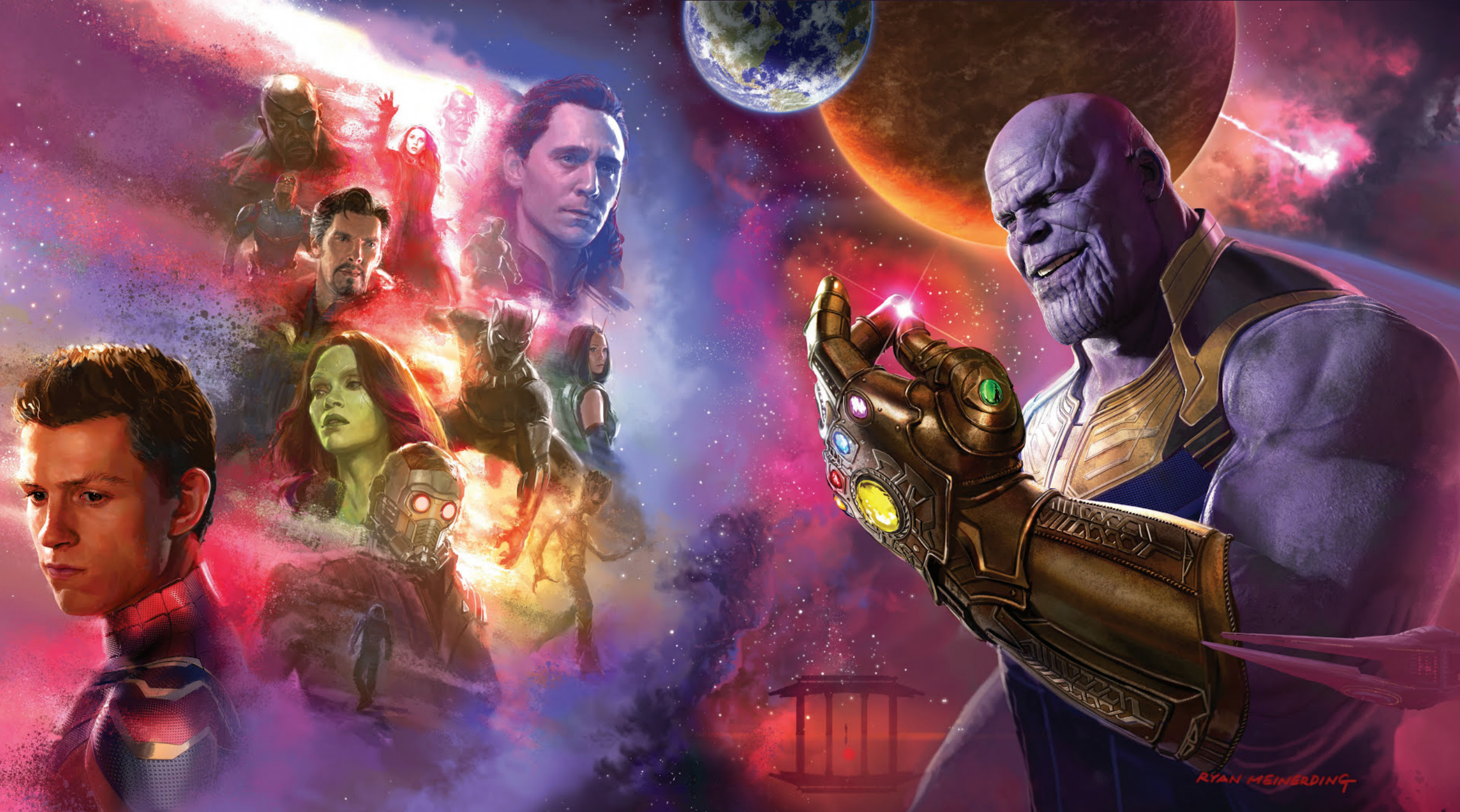 Avengers Infinity War Fan Art Wallpapers