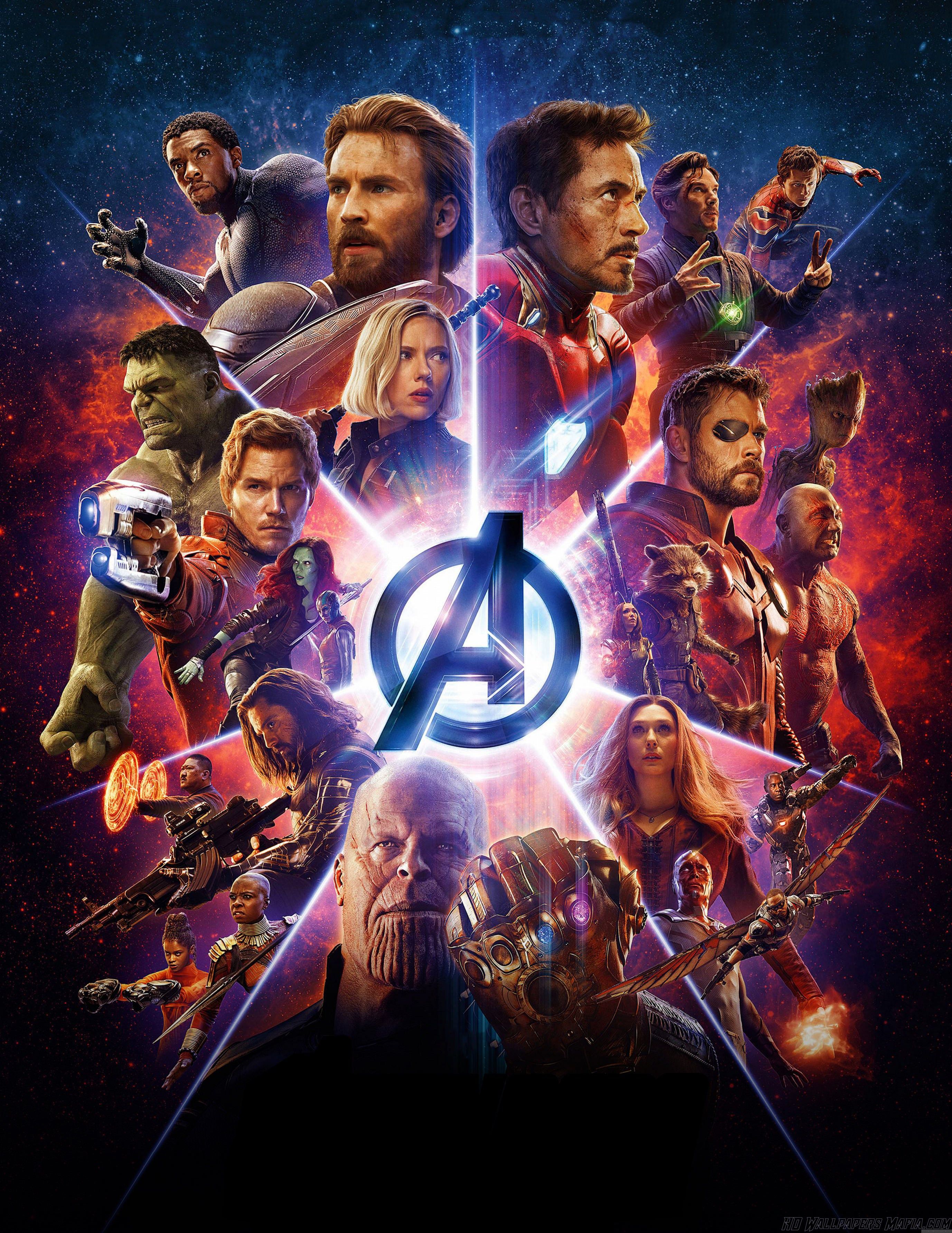 Avengers Infinity War Gauntlet Imax Poster Wallpapers