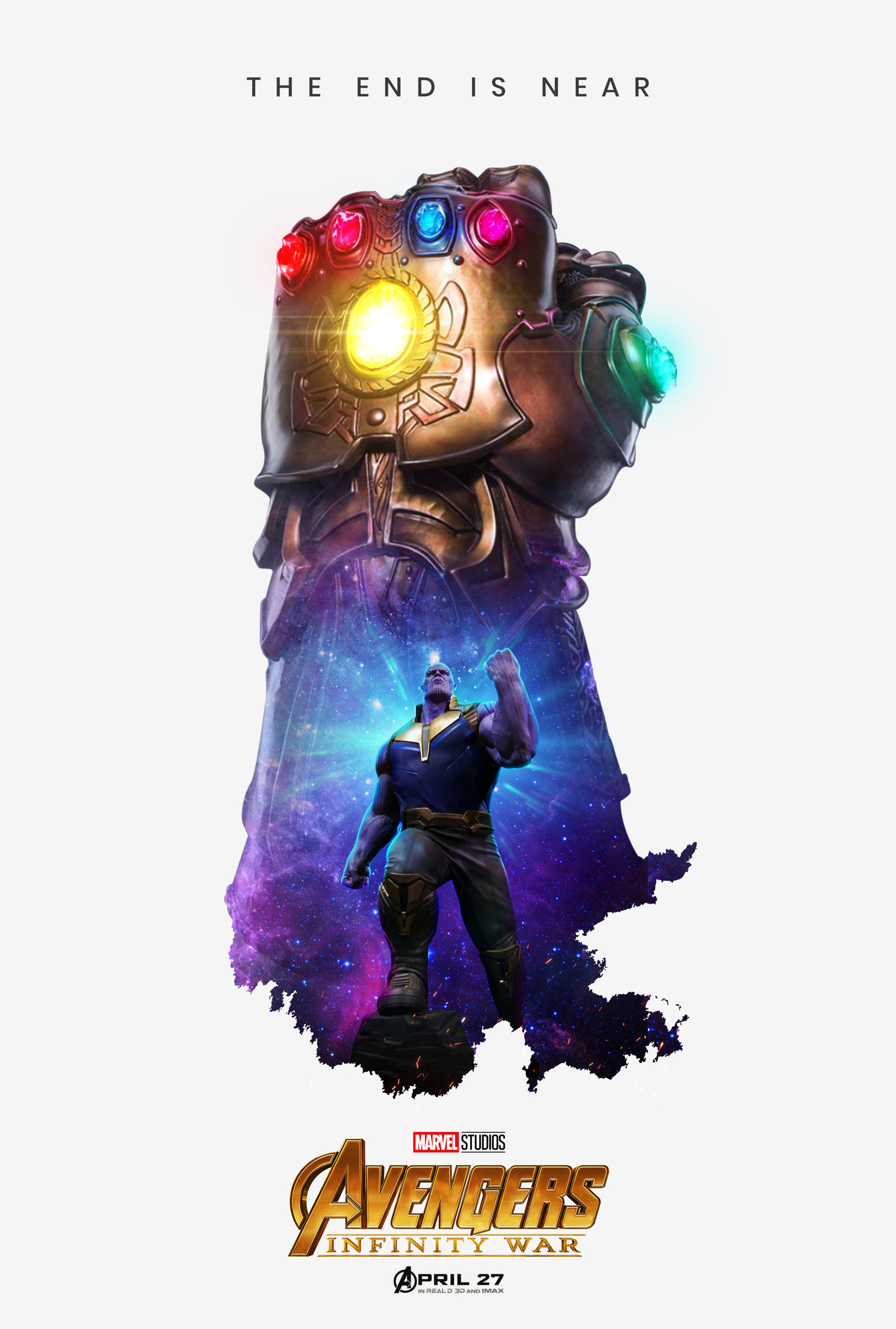 Avengers Infinity War Gauntlet Imax Poster Wallpapers