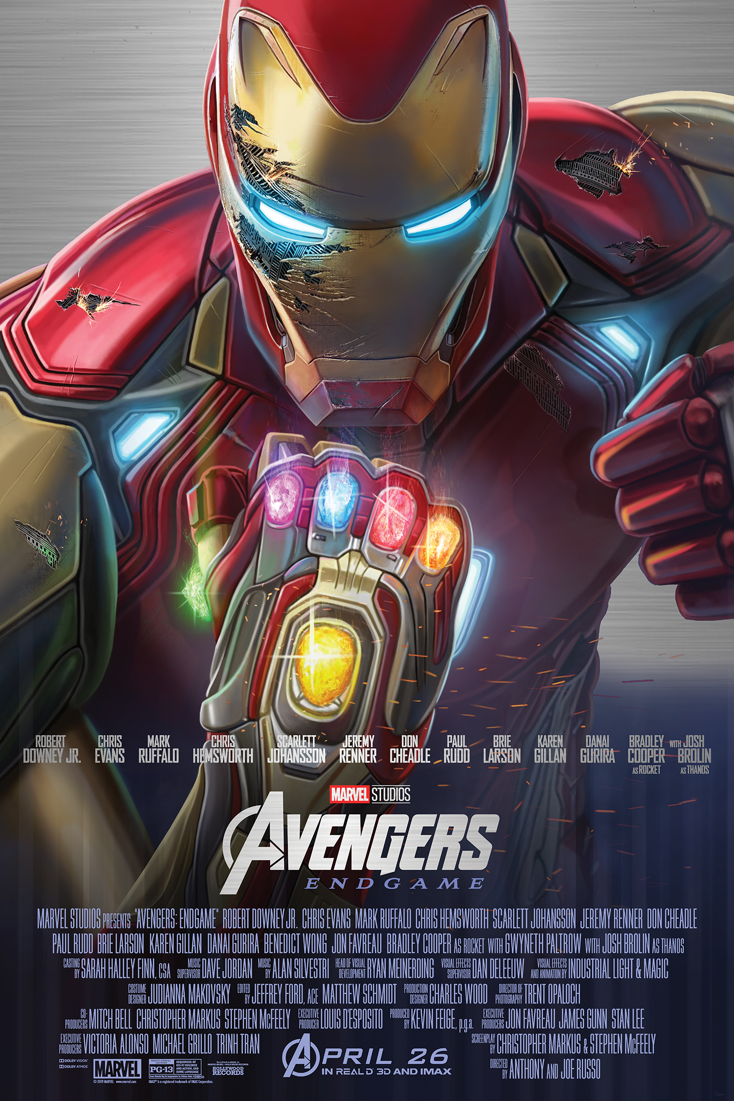 Avengers Infinity War Gauntlet Imax Poster Wallpapers