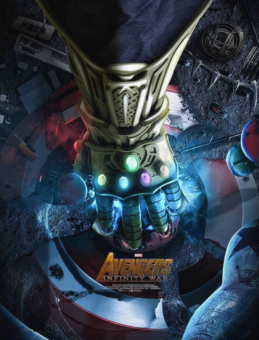 Avengers Infinity War Gauntlet Imax Poster Wallpapers