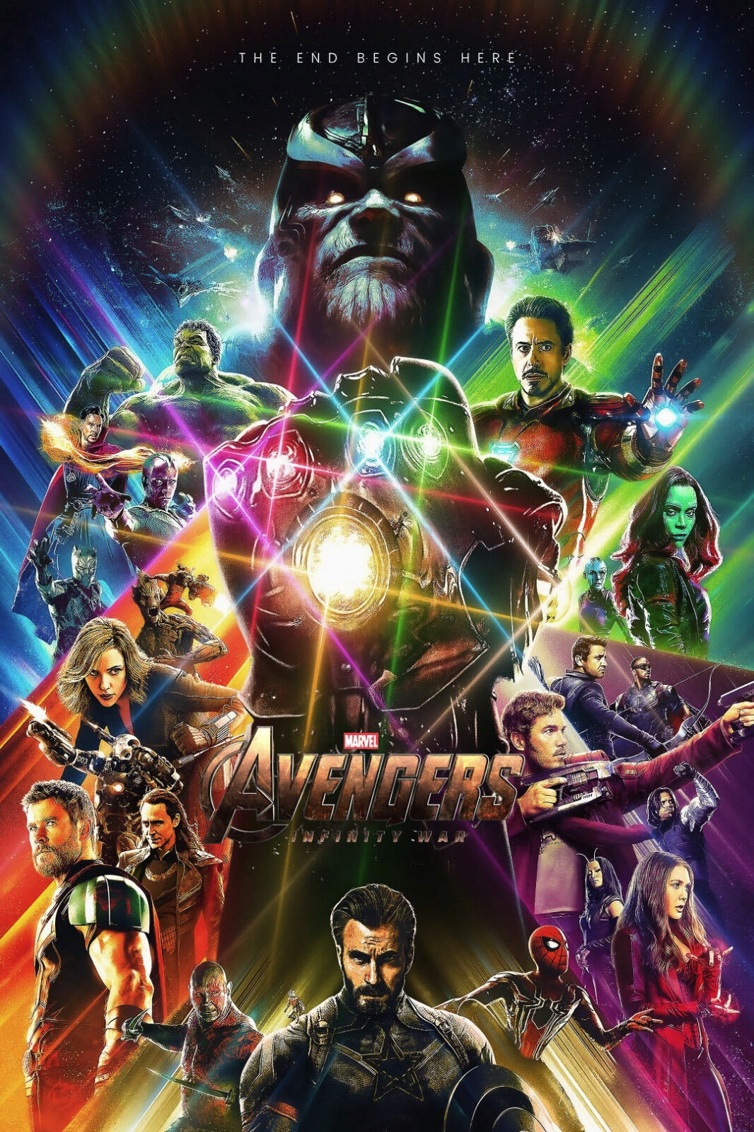 Avengers Infinity War International Poster Wallpapers