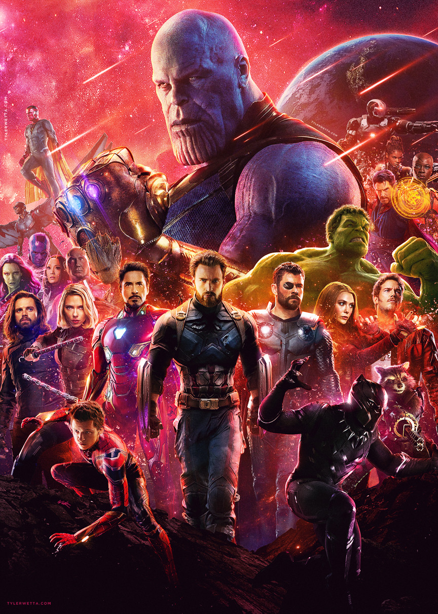 Avengers Infinity War Official Poster Wallpapers