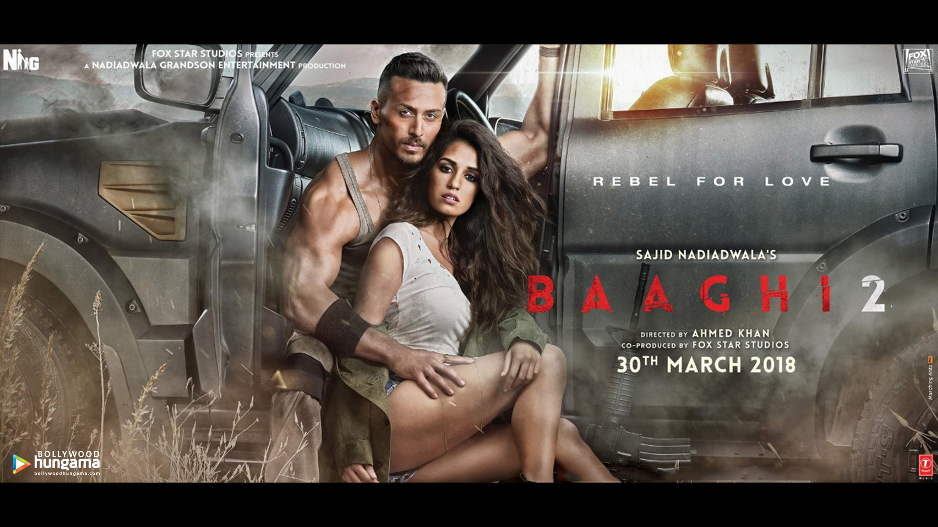 Baaghi 2 Disha Patani Tiger Shroff Wallpapers