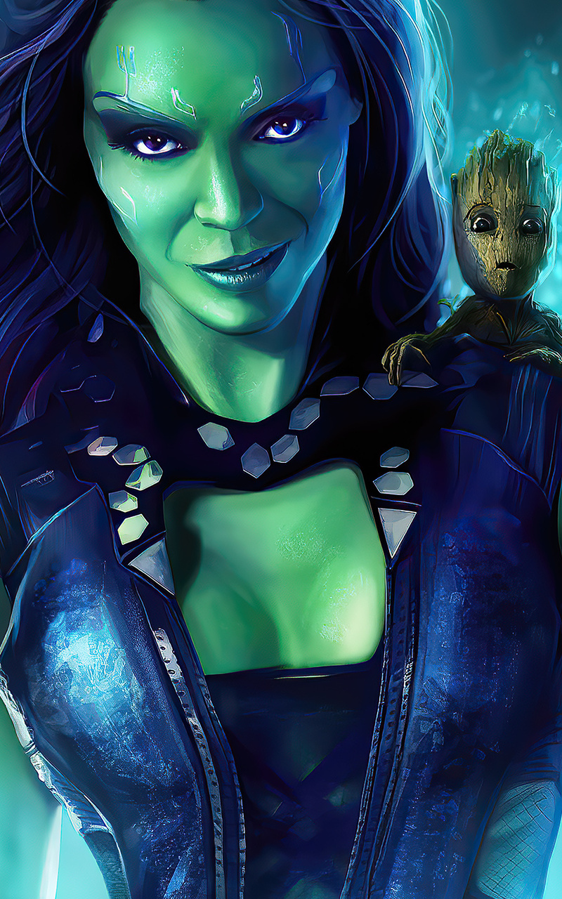 Baby Gamora Wallpapers