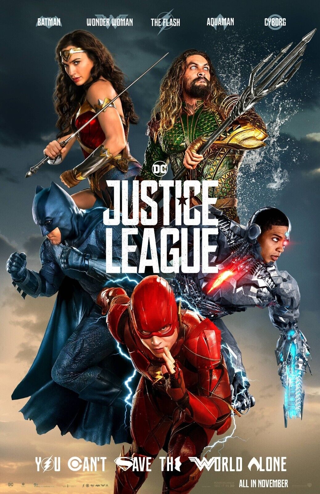 Batman Justice League Poster 2017 Wallpapers