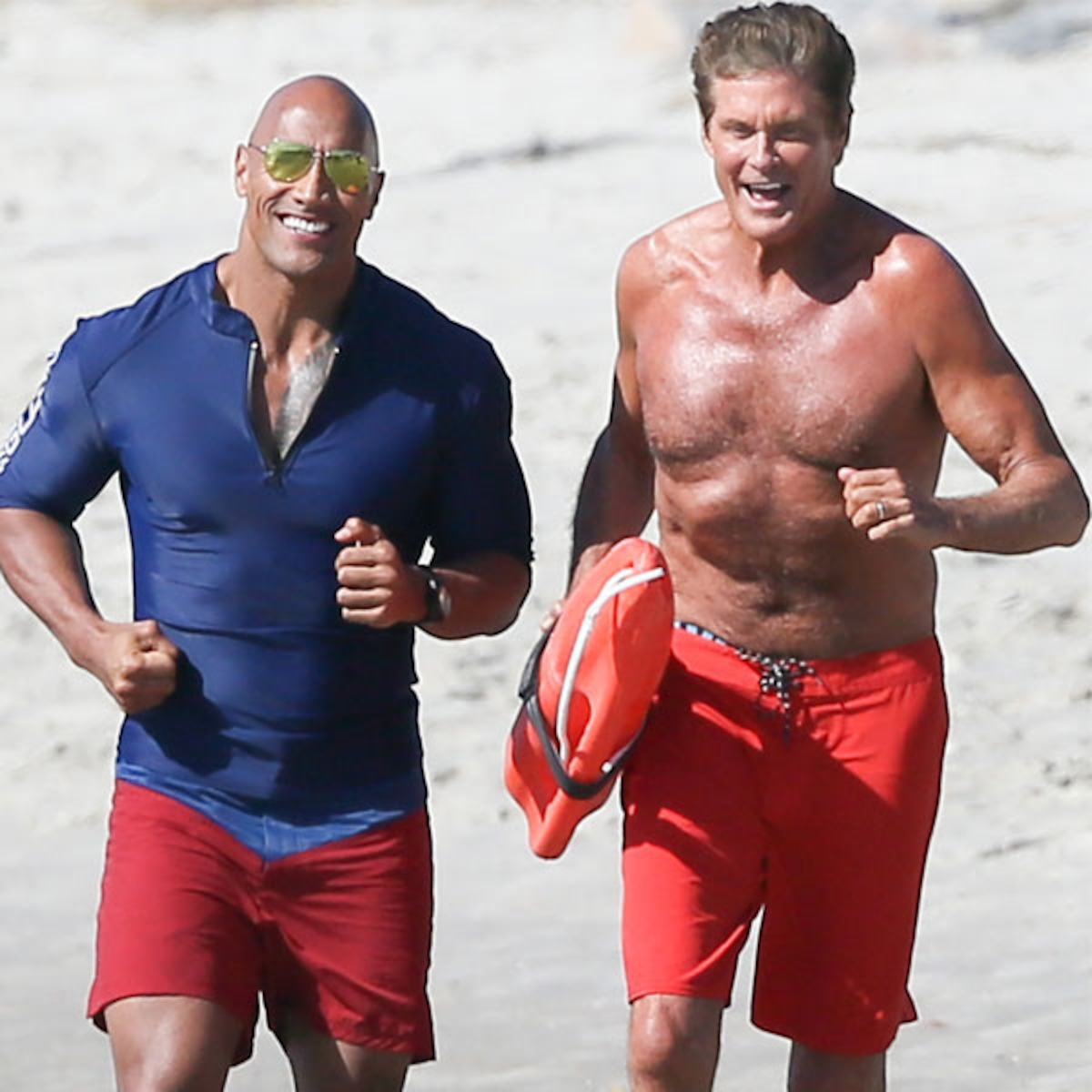 Baywatch Zac Efron Dwayne Johnson And Kelly Rohrbach Wallpapers