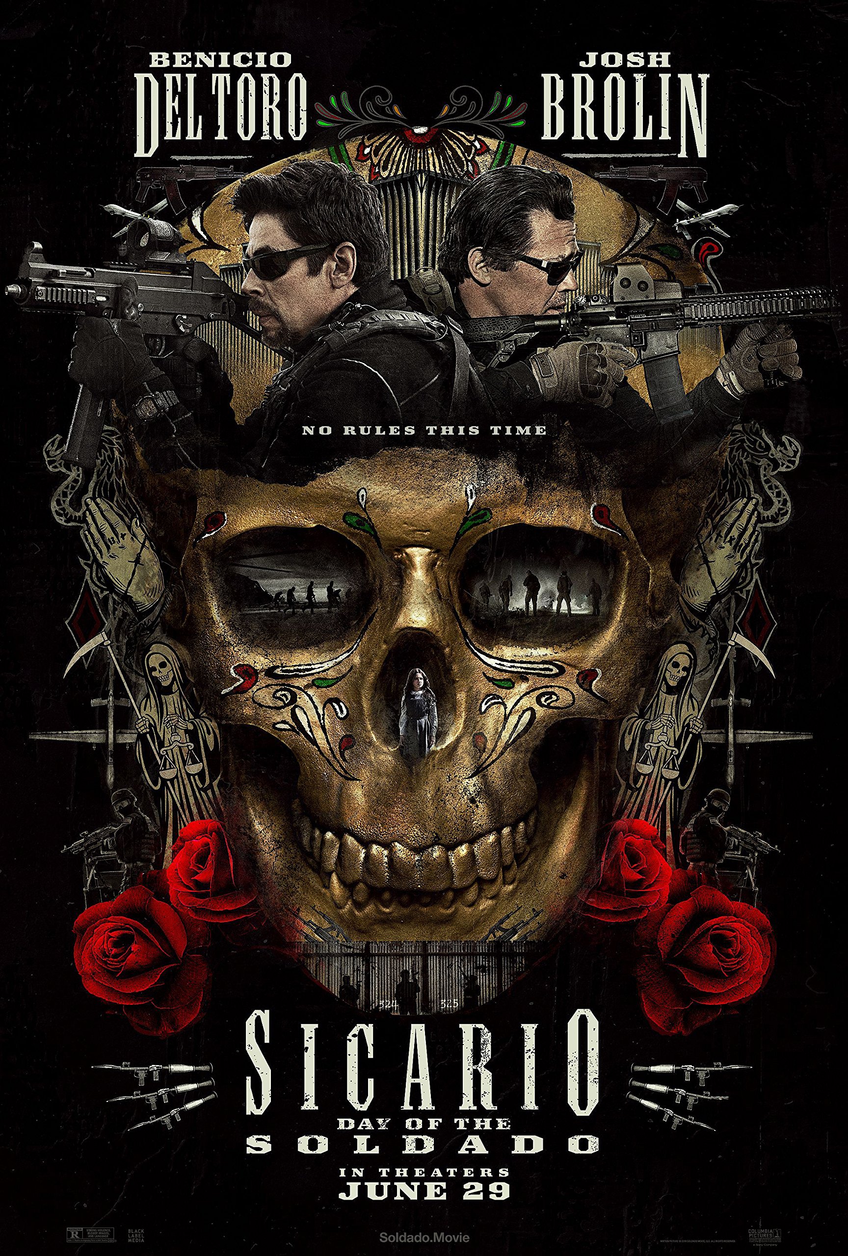Benicio Del Toro Sicario Day Of The Soldado Movie Wallpapers