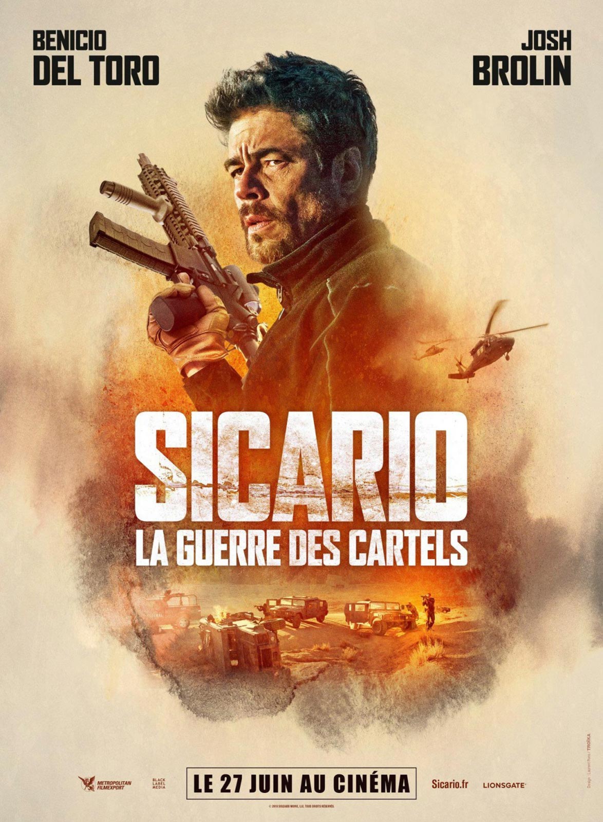 Benicio Del Toro Sicario Day Of The Soldado Movie Wallpapers