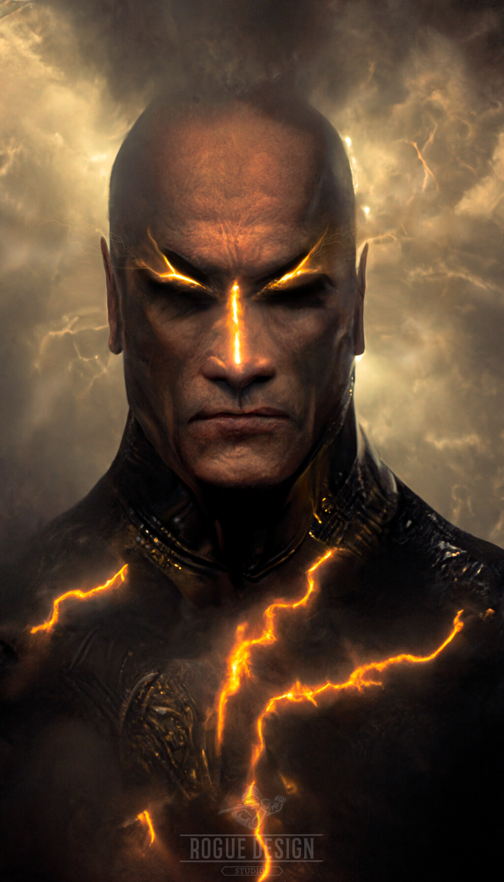 Black Adam Fan Poster Design Wallpapers