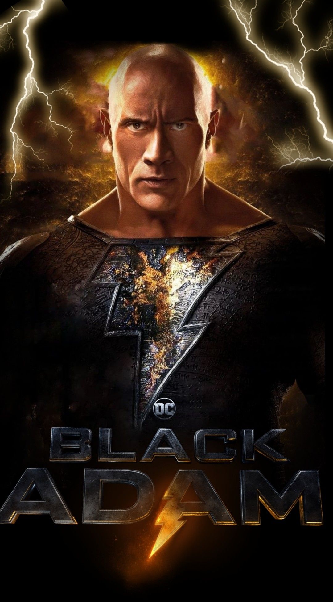 Black Adam Fan Poster Design Wallpapers