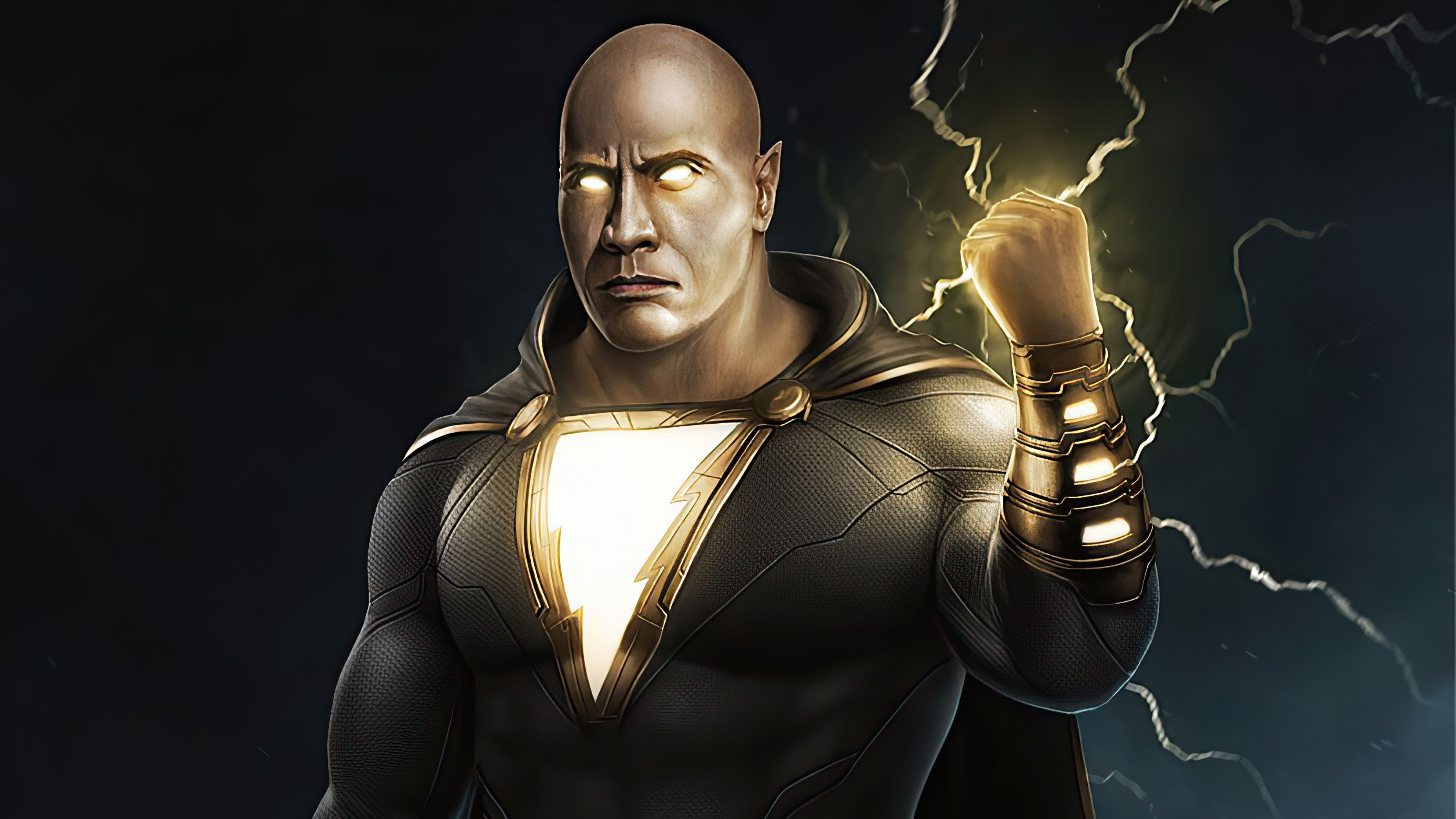 Black Adam The Rock Art 2020 Wallpapers