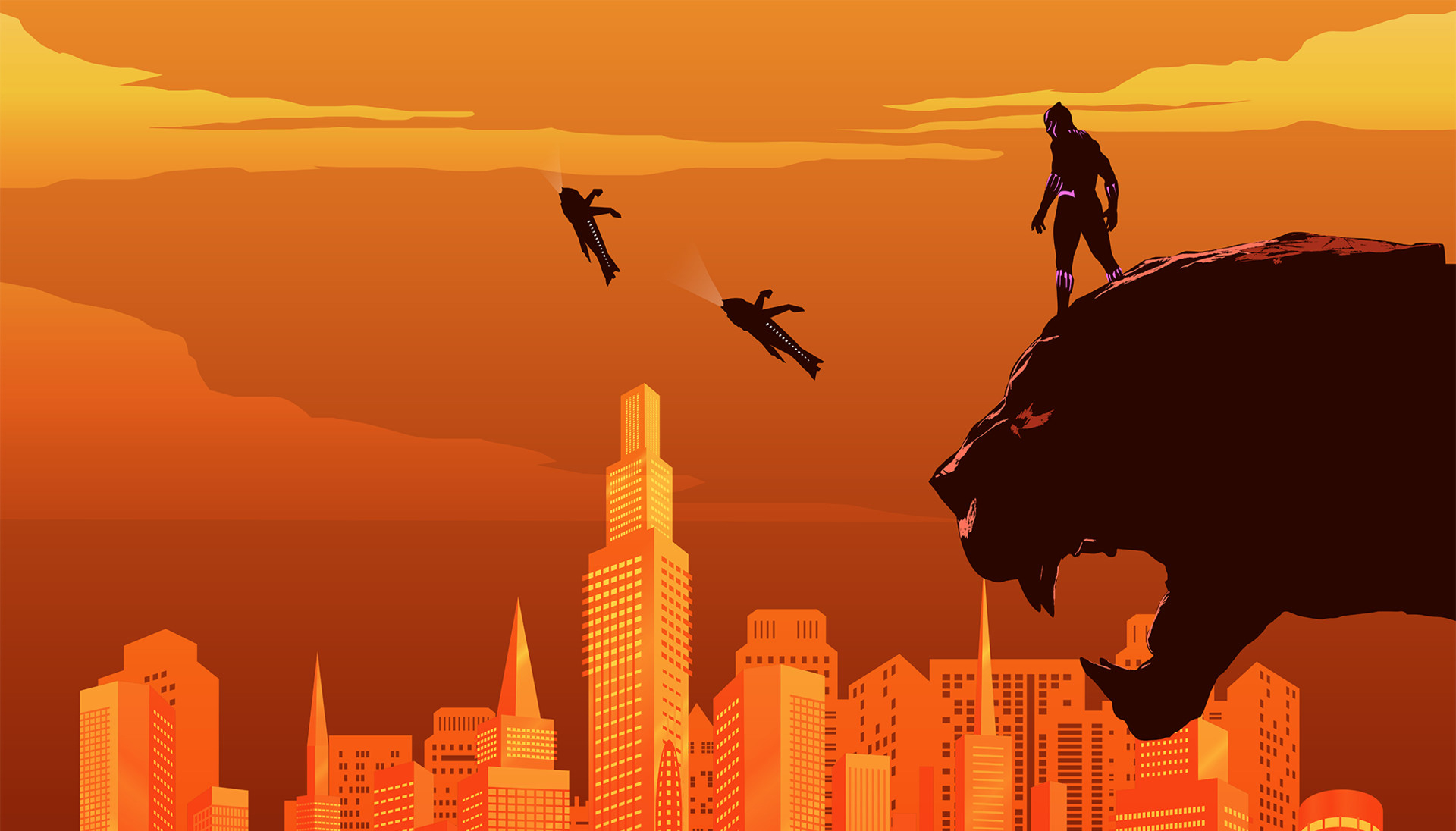 Black Panther Artwork 2018 Wallpapers