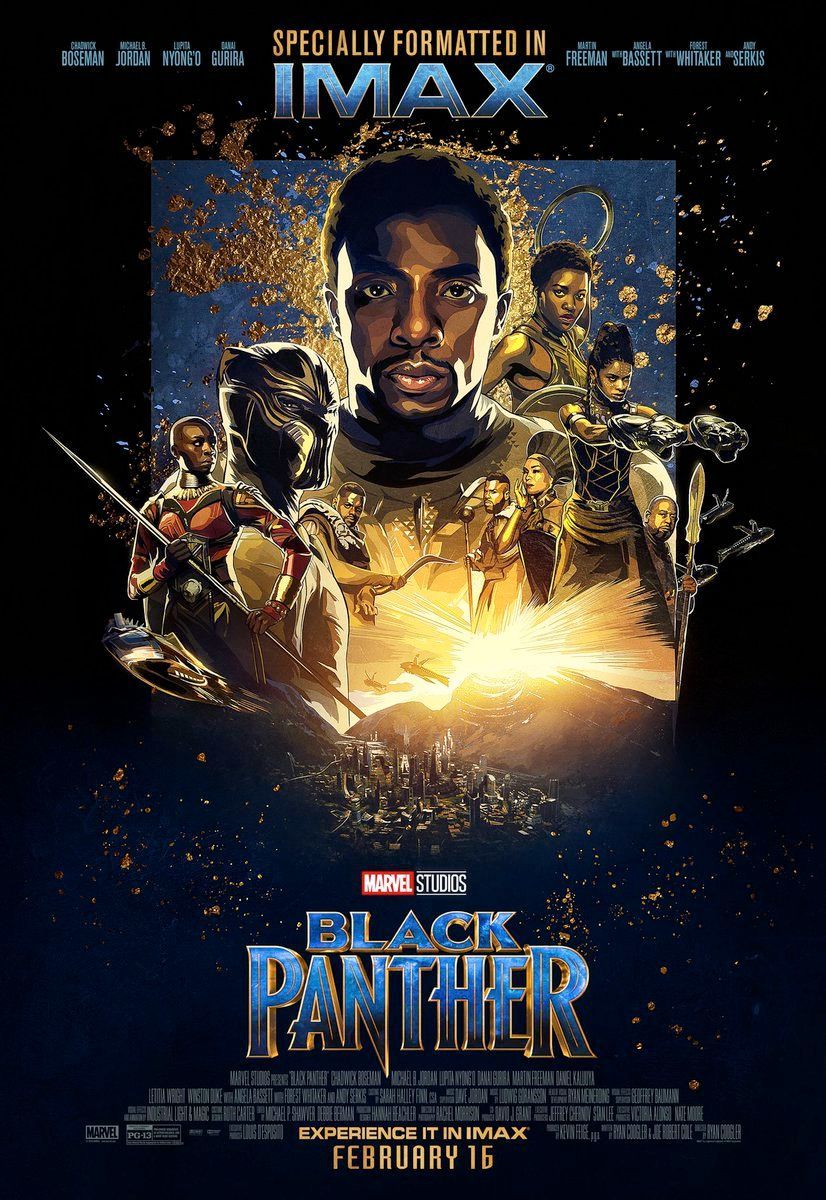 Black Panther Imax Poster Wallpapers