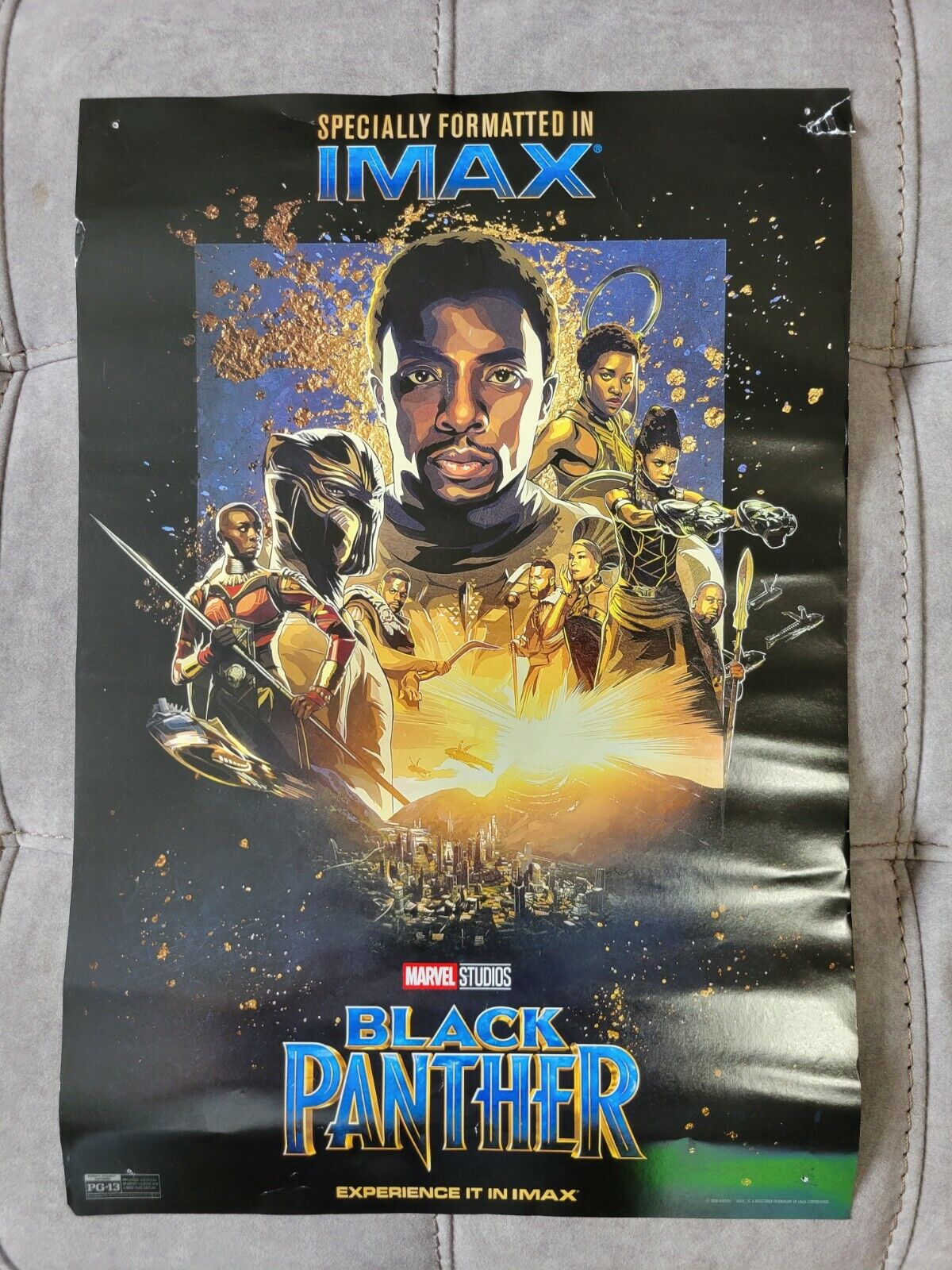 Black Panther Imax Poster Wallpapers