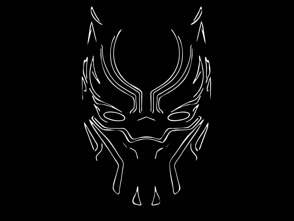 Black Panther Minimal Artwork Wallpapers