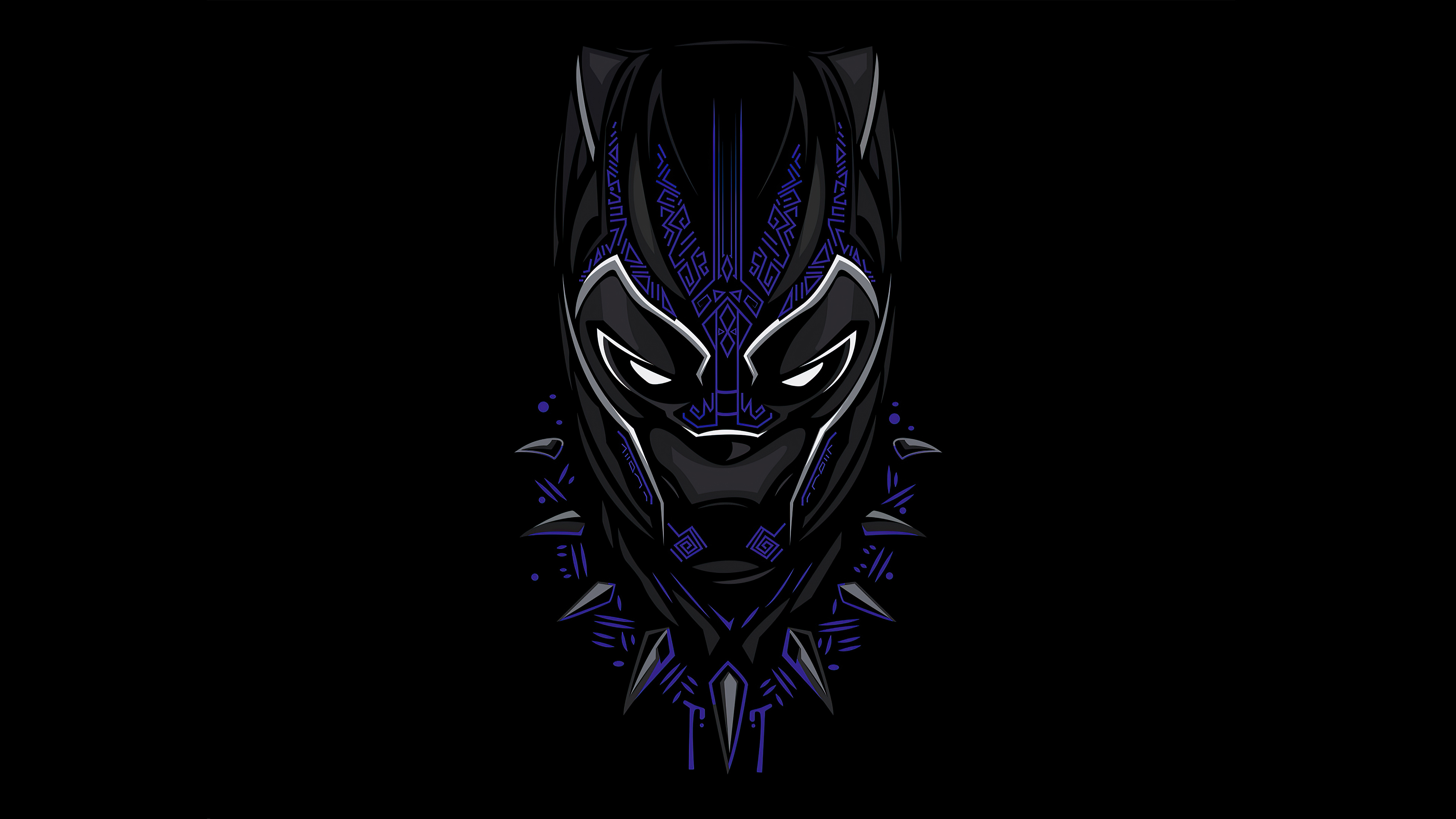 Black Panther Minimal Artwork Wallpapers