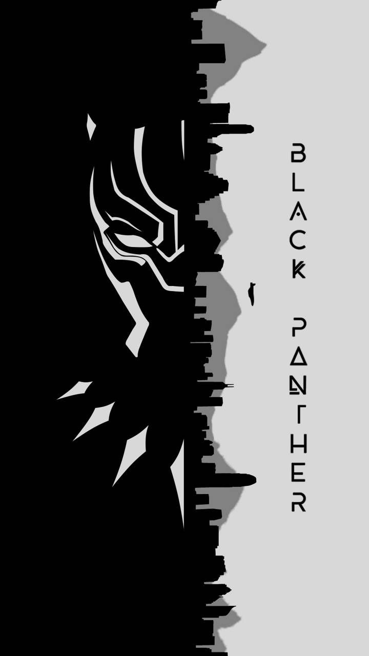 Black Panther Minimal Artwork Wallpapers