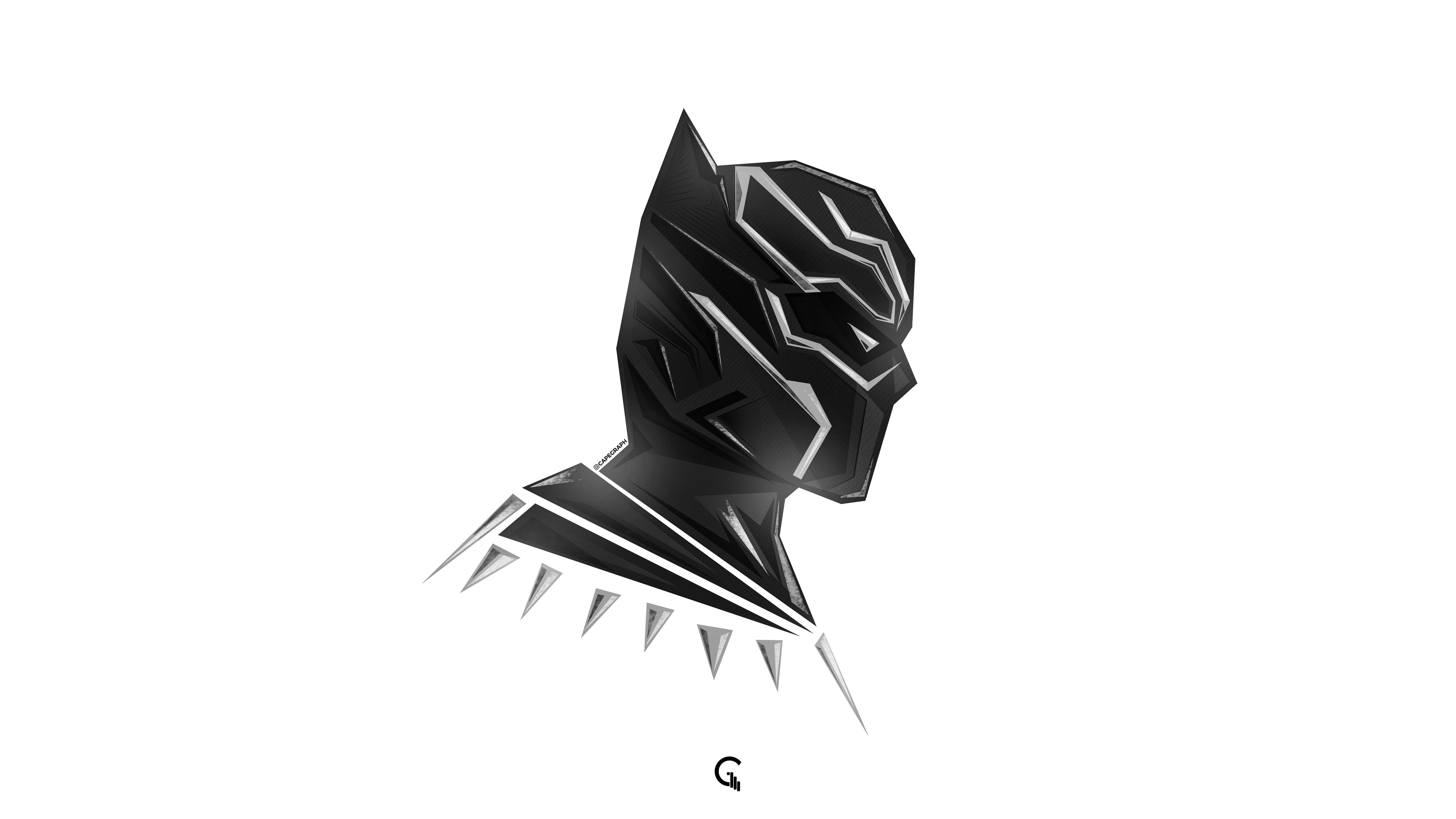 Black Panther Minimal Artwork Wallpapers