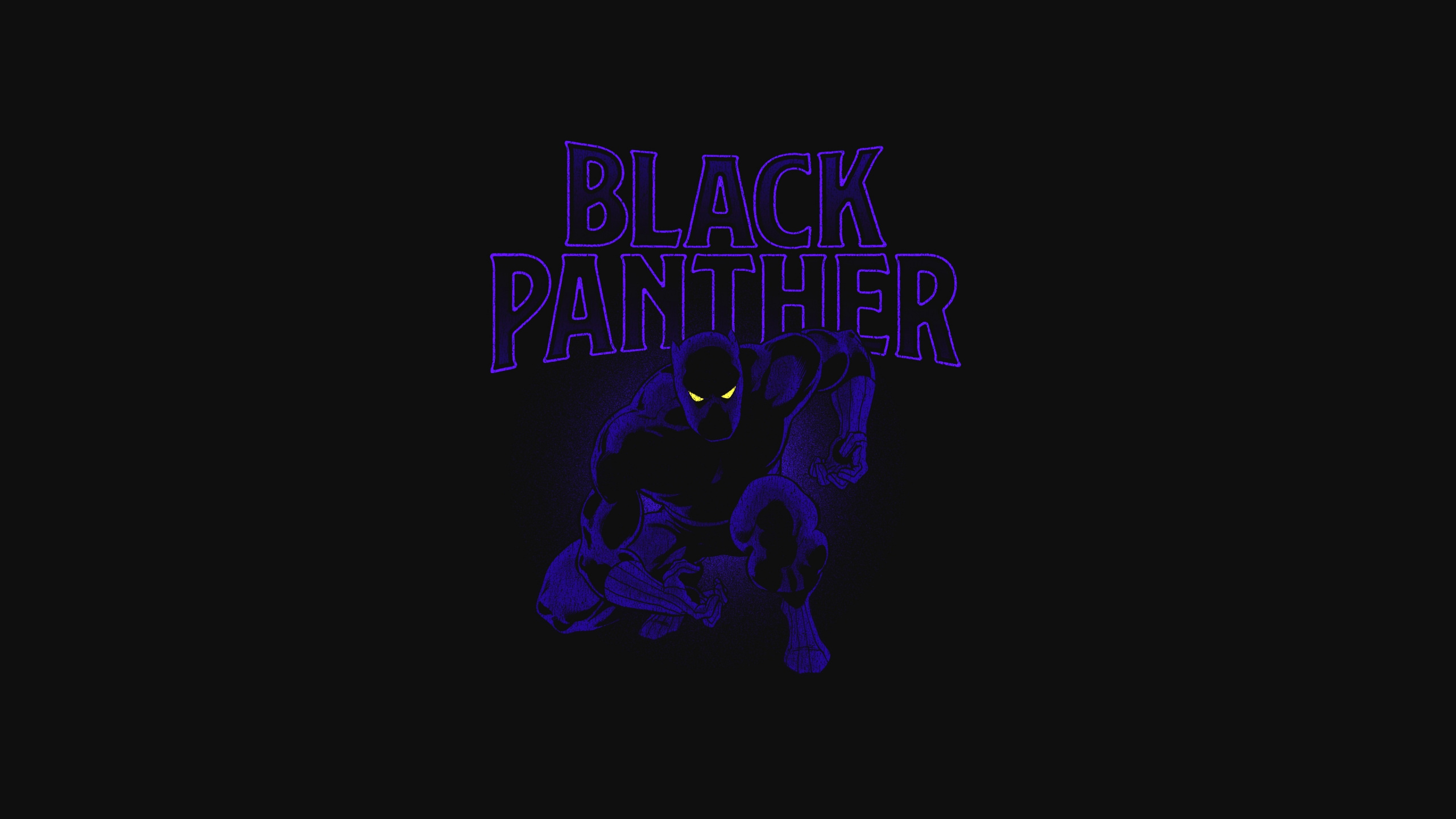 Black Panther Minimal Artwork Wallpapers