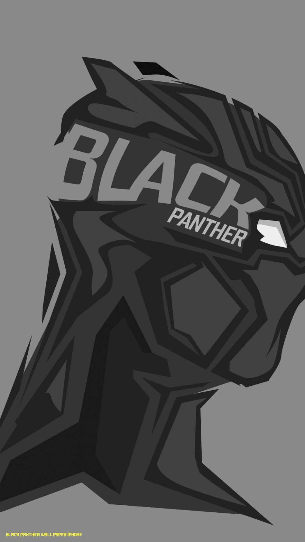 Black Panther Minimal Artwork Wallpapers