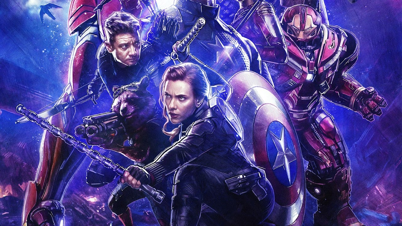 Black Widow Avengers Endgame Official Poster Wallpapers