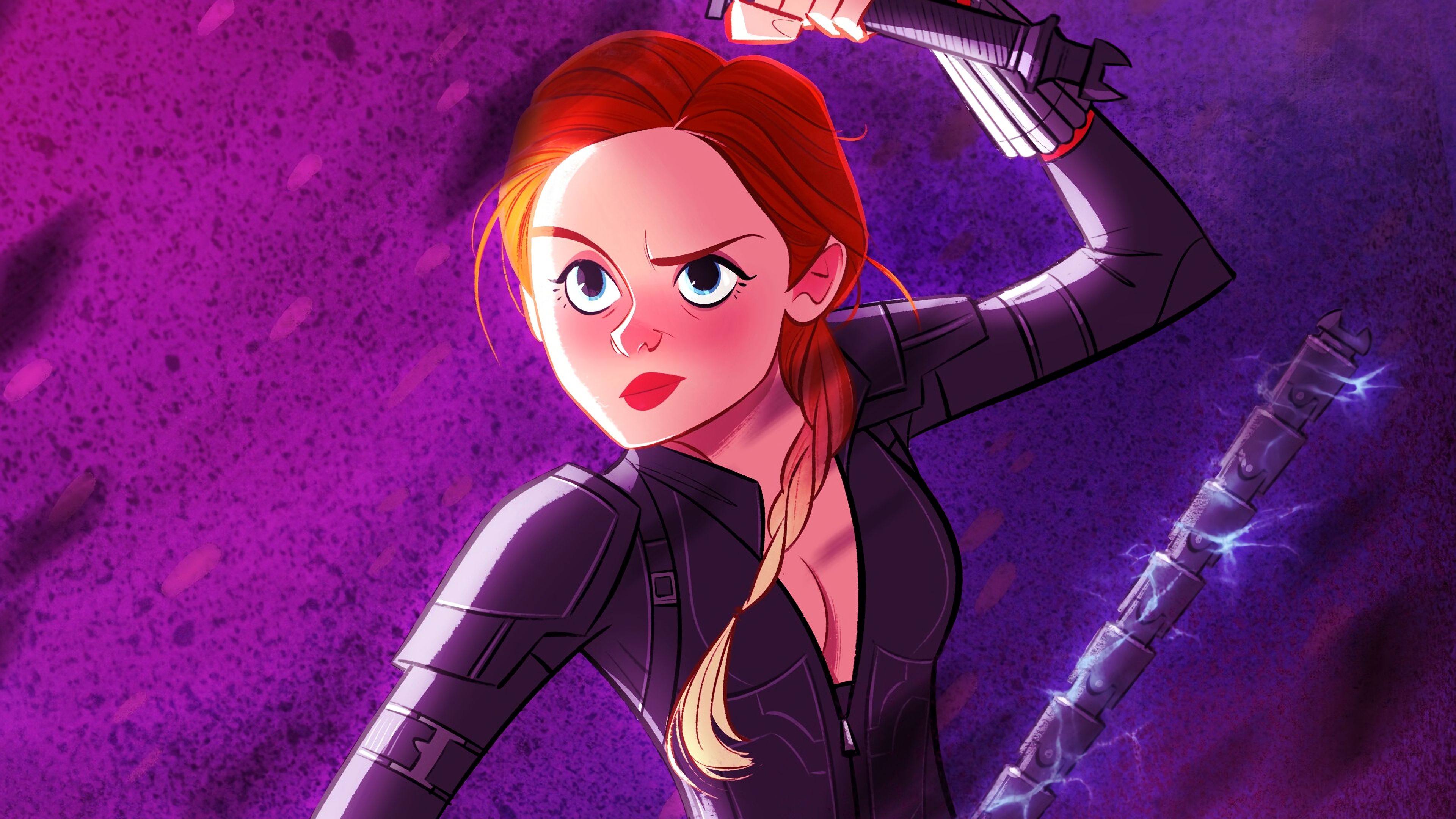 Black Widow Digital Art Wallpapers