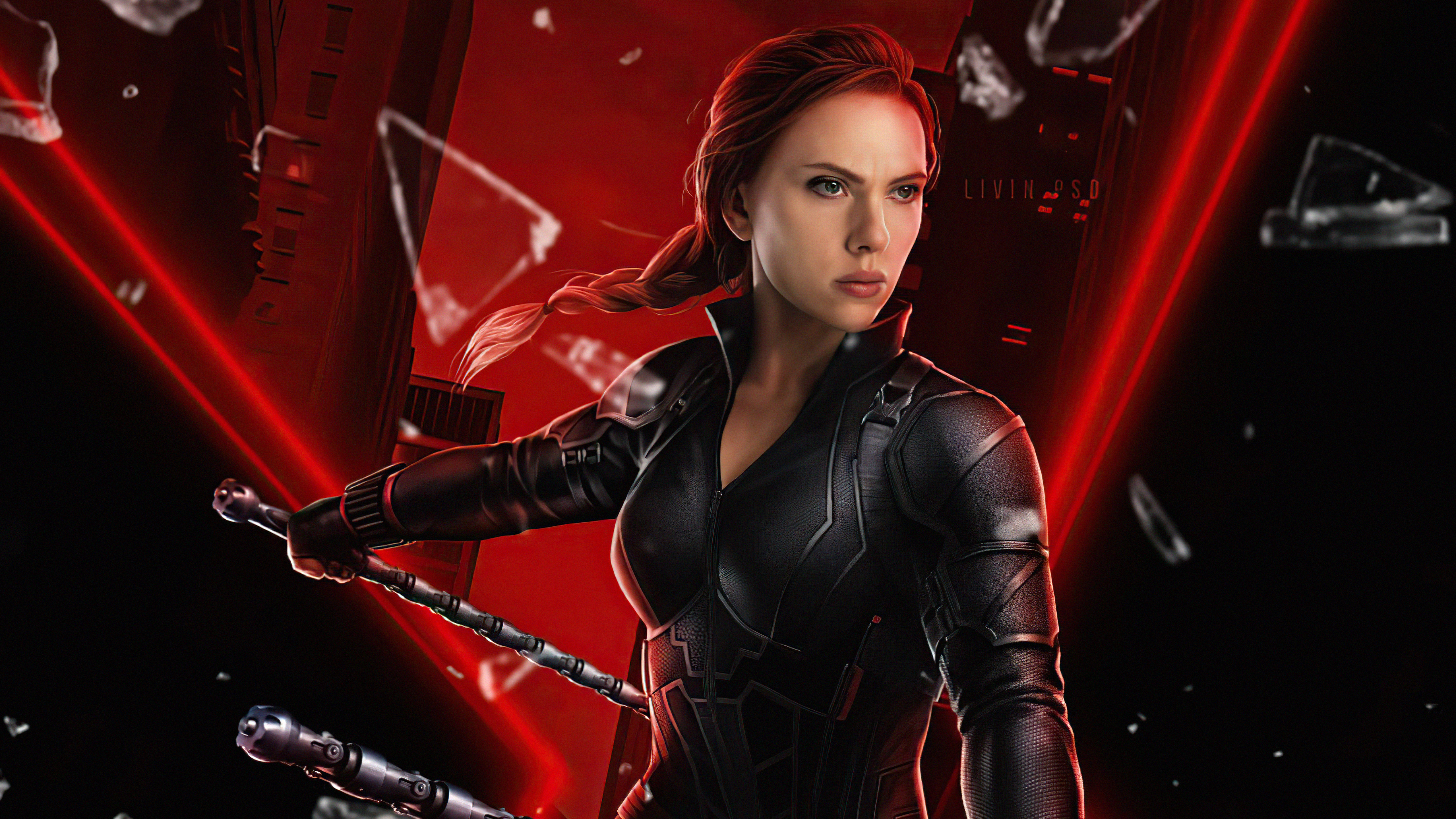 Black Widow Digital Art Wallpapers