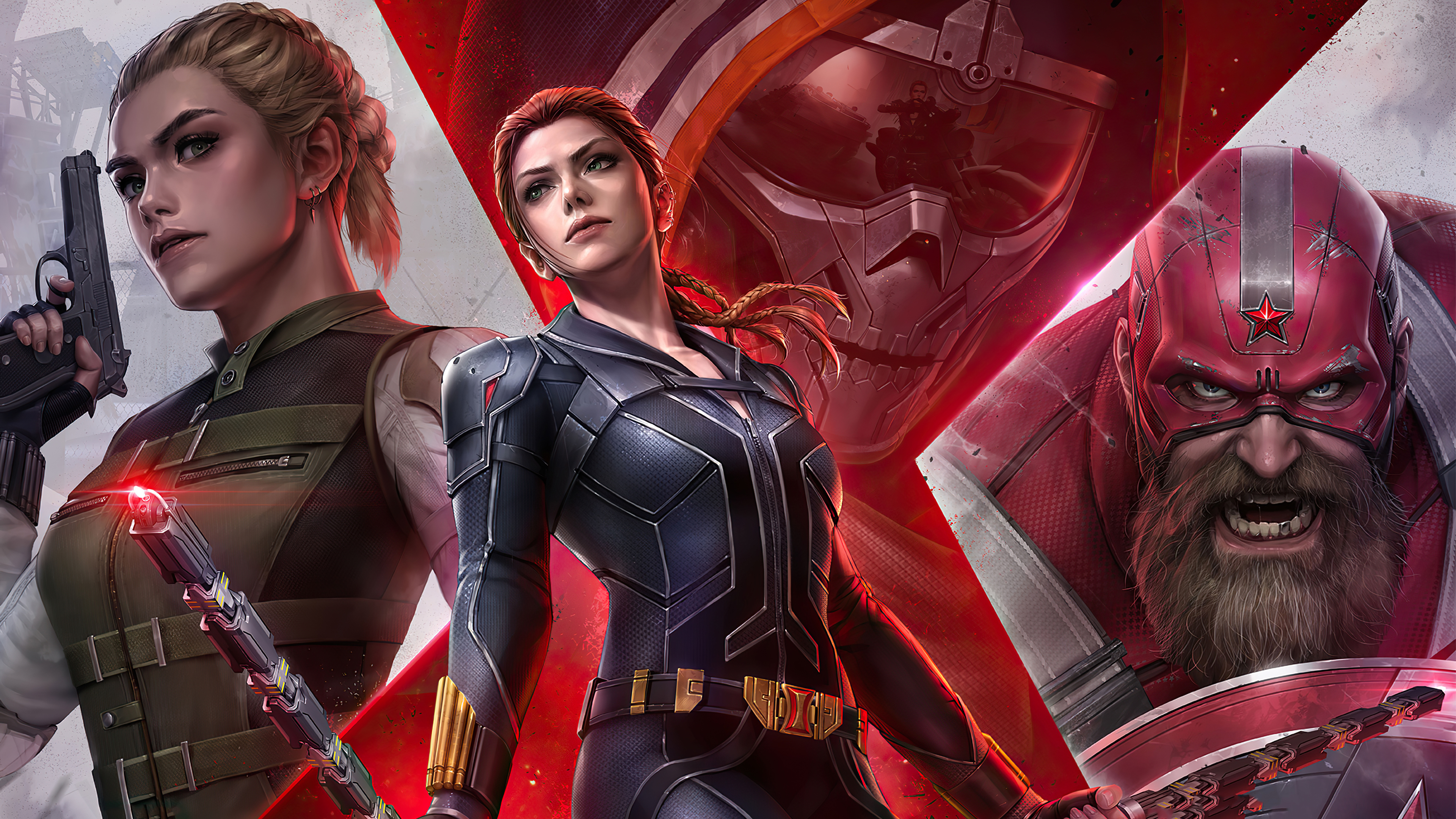 Black Widow Digital Art Wallpapers