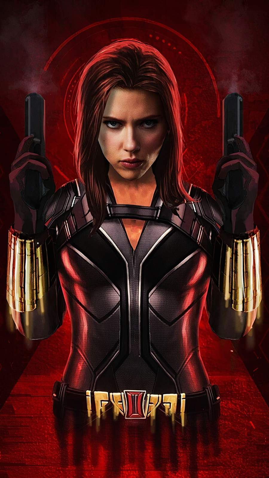 Black Widow Digital Art Wallpapers