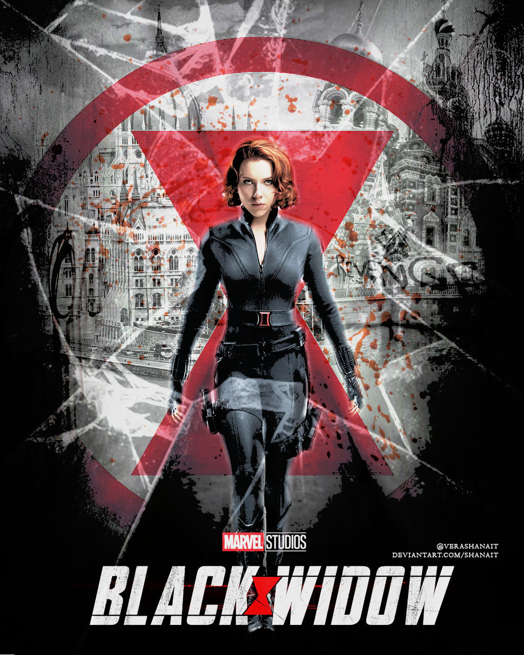 Black Widow Fan Poster Wallpapers