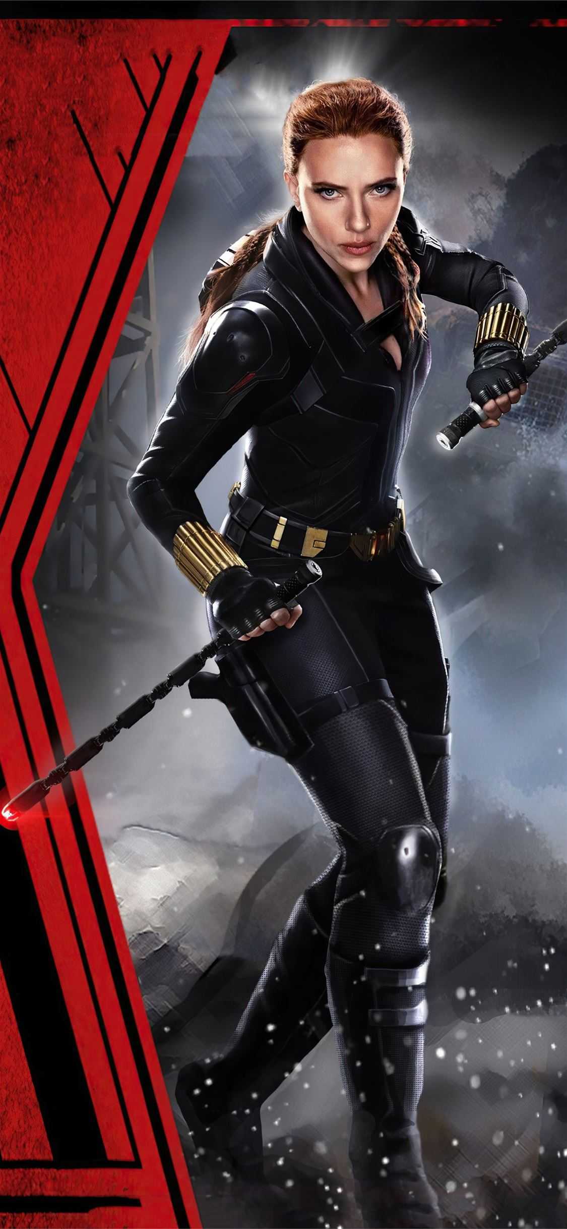 Black Widow Hd Movie Poster 2021 Wallpapers