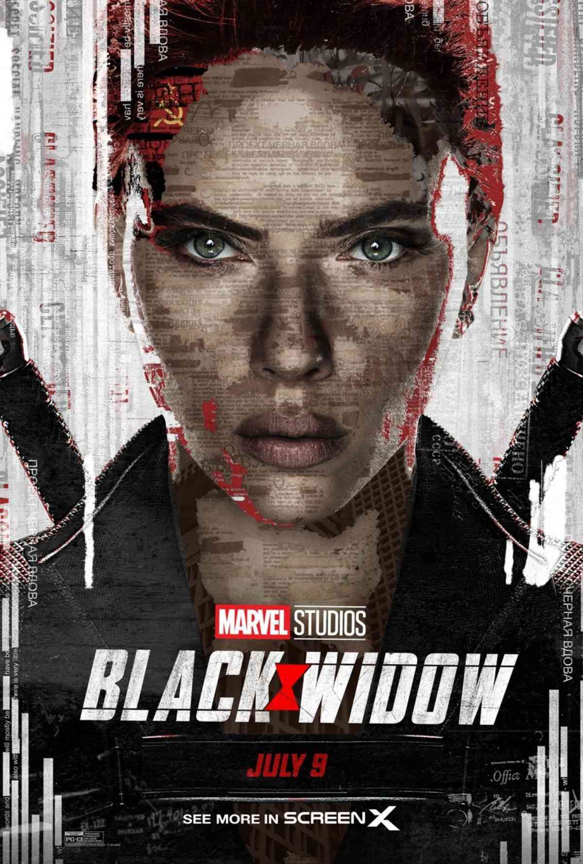 Black Widow Hd Movie Poster 2021 Wallpapers